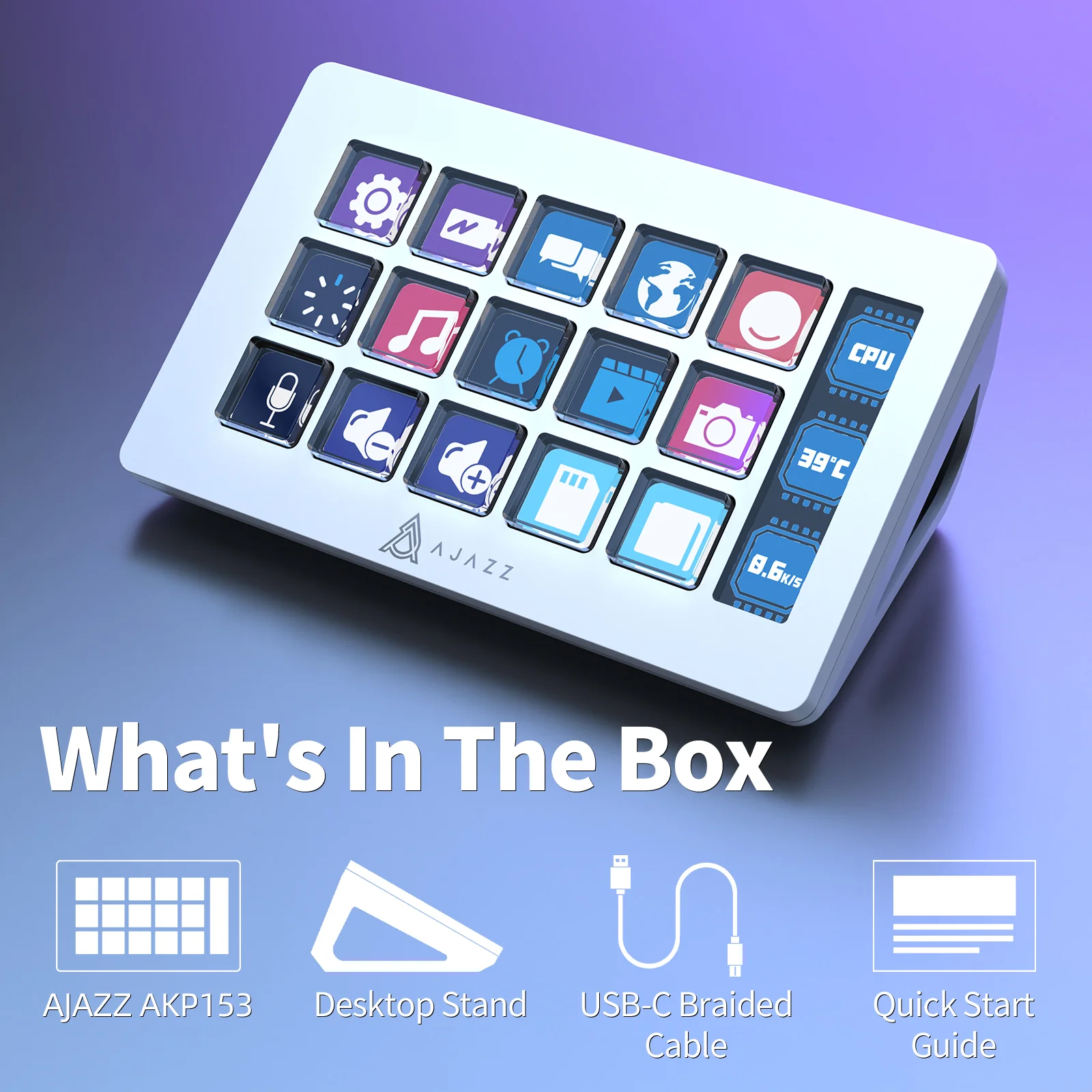 ATTACK SHARK x AJAZZ AKP153 STREAM DECK - Image 9
