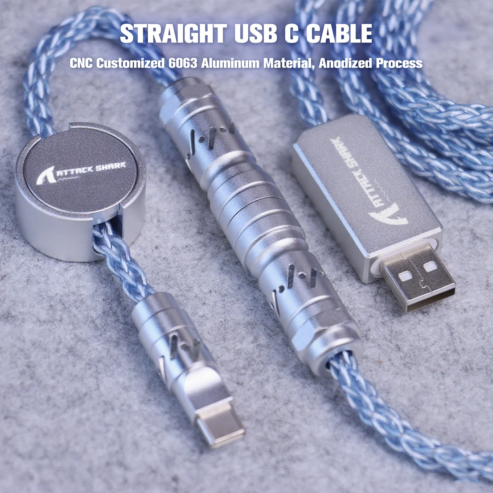 ATTACK SHARK C07 Custom Aviator Cable for 8KHz Magnetic Keyboard - Image 33