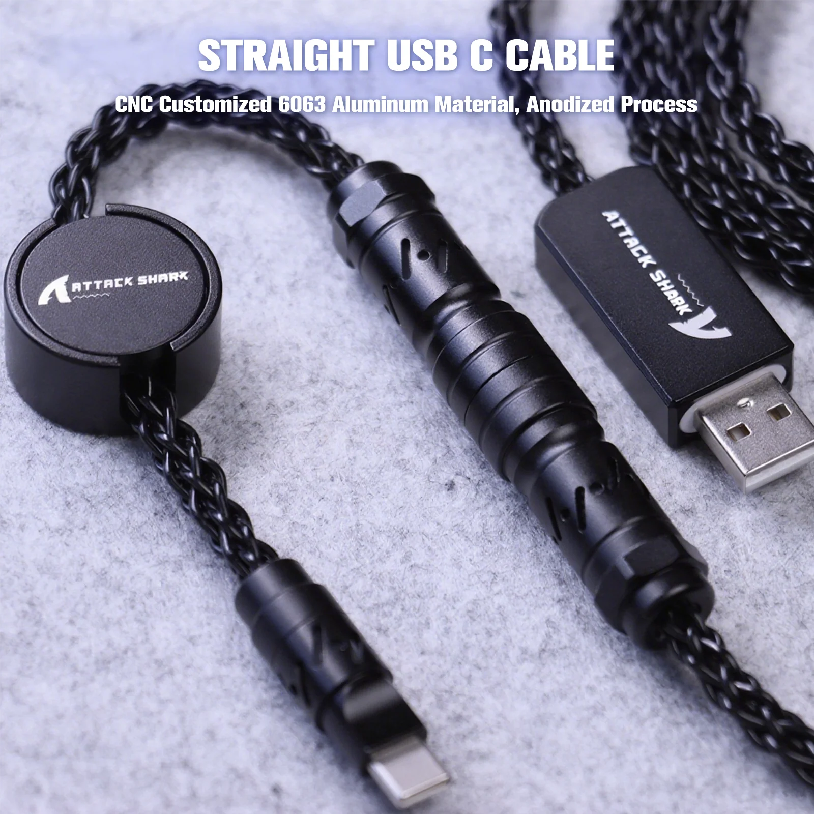 ATTACK SHARK C07 Custom Aviator Cable for 8KHz Magnetic Keyboard - Image 6
