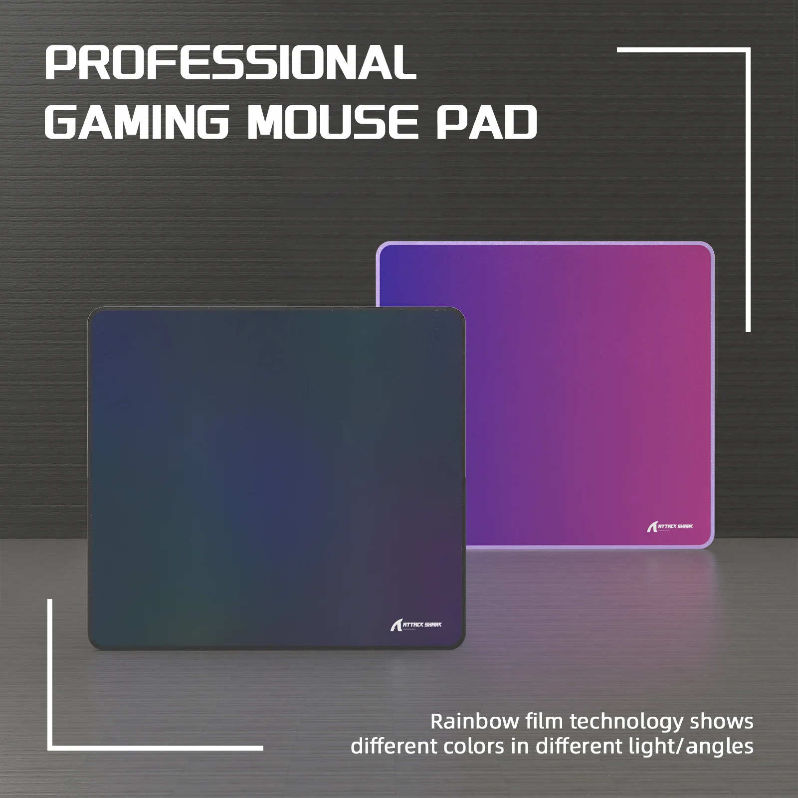 ATTACK SHARK CM03 eSport Gaming Mouse Pad (Rainbow Coated) - Image 12