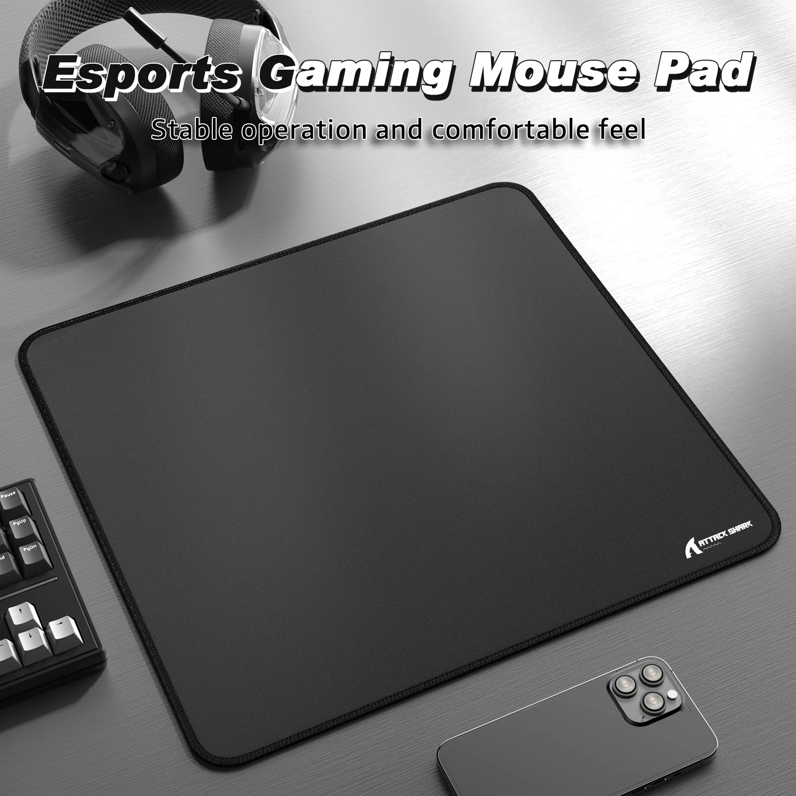 ATTACK SHARK CM02 eSport Gaming Mousepad (450x400x4 MM) - Image 20