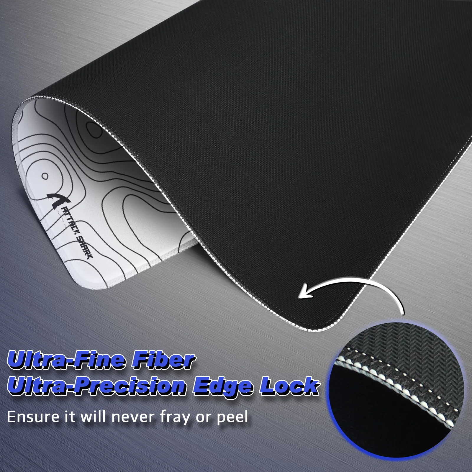 ATTACK SHARK CM02 eSport Gaming Mousepad (450x400x4 MM) - Image 41