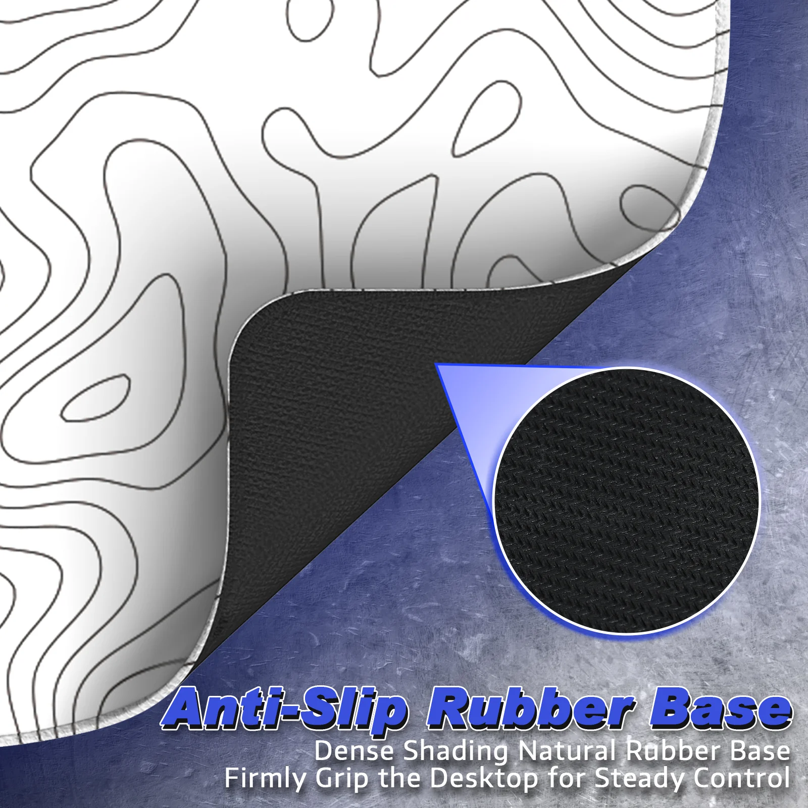 ATTACK SHARK CM02 eSport Gaming Mousepad (450x400x4 MM) - Image 42