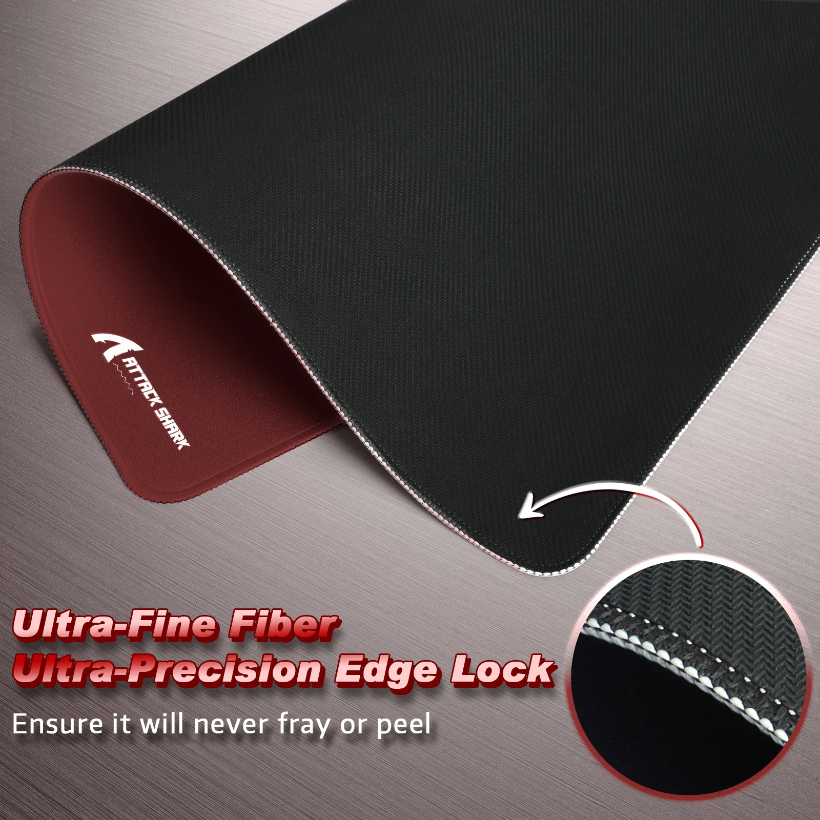 ATTACK SHARK CM02 eSport Gaming Mousepad (450x400x4 MM) - Image 77