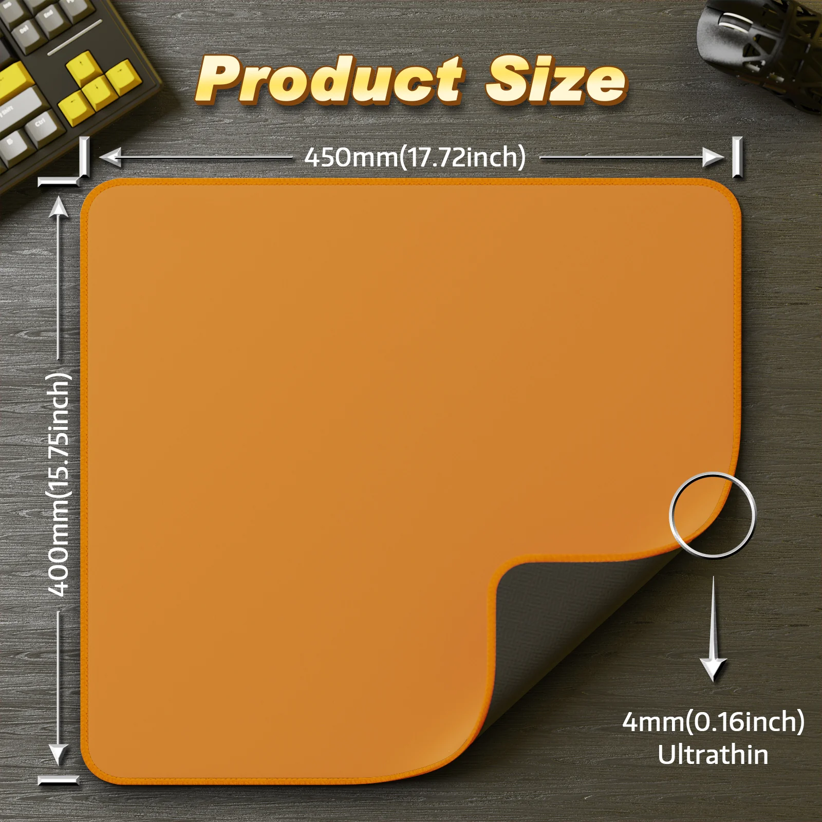 ATTACK SHARK CM02 eSport Gaming Mousepad (450x400x4 MM) - Image 9