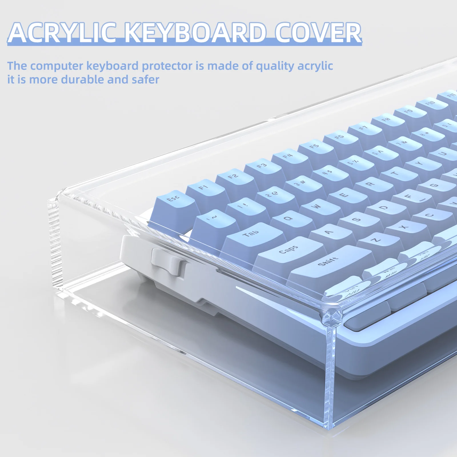 ATTACK SHARK 98 Keys Keyboard Dust Cover - Image 19