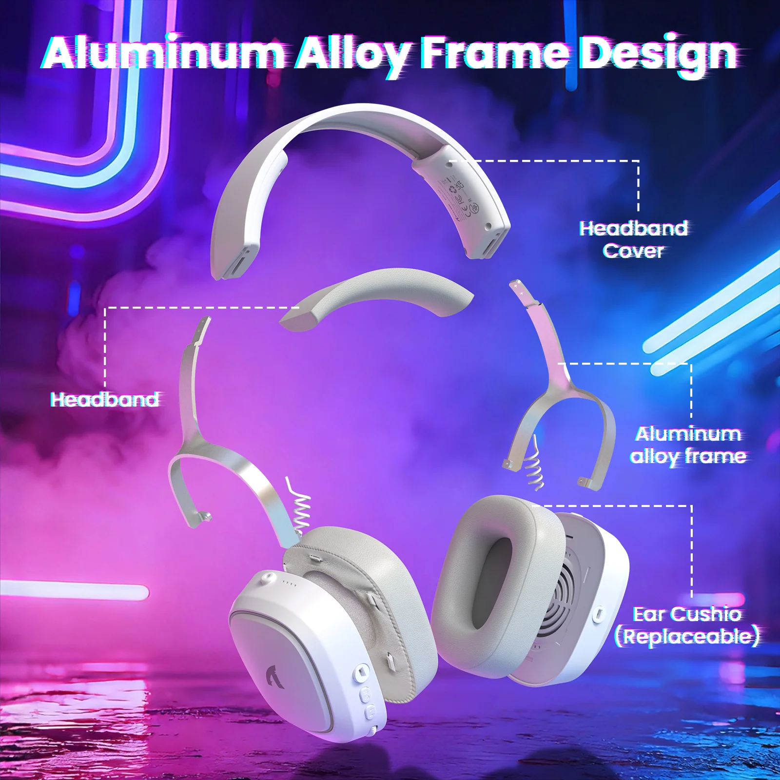 ATTACK SHARK G800 Wireless Gaming Headset - Image 13