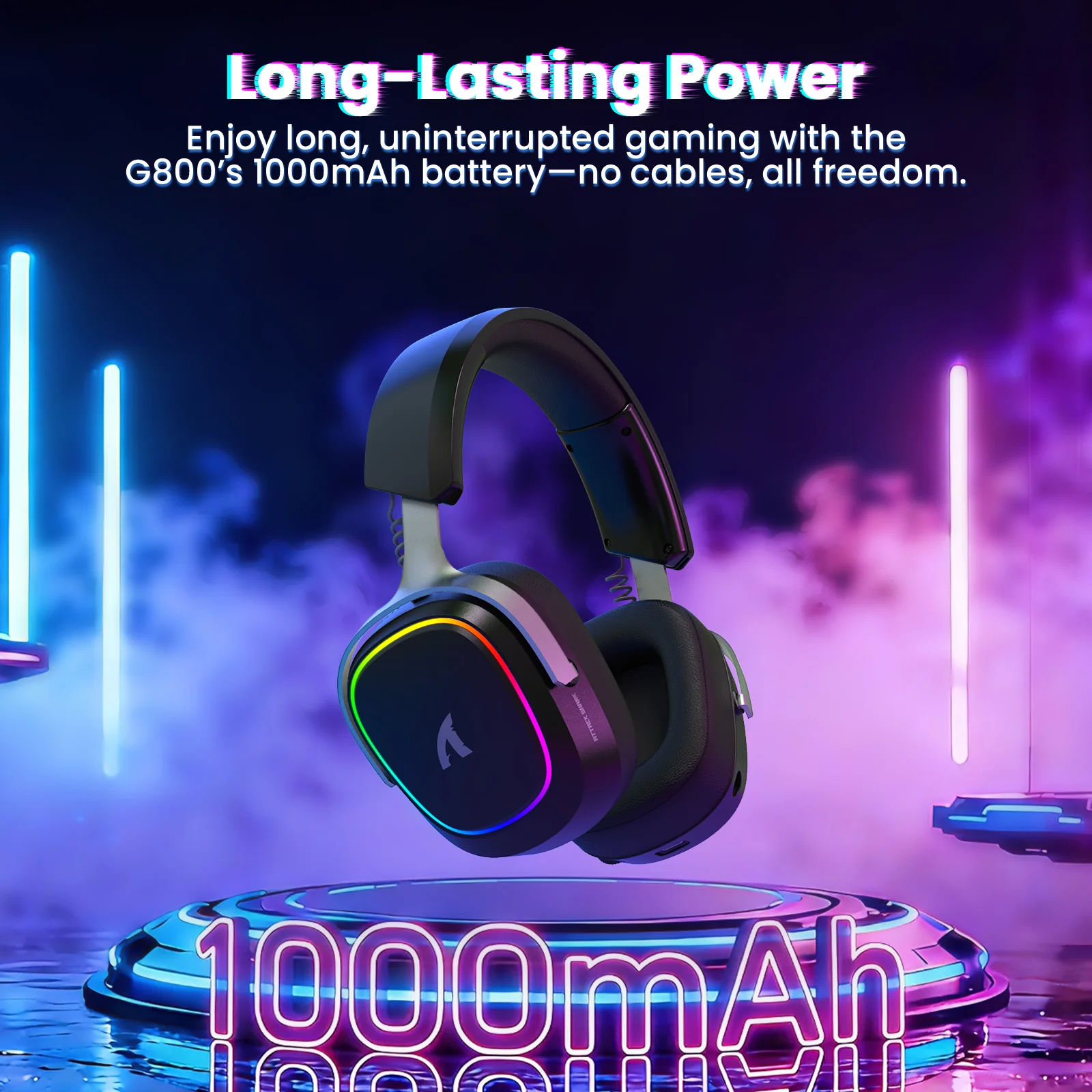 ATTACK SHARK G800 Wireless Gaming Headset - Image 4