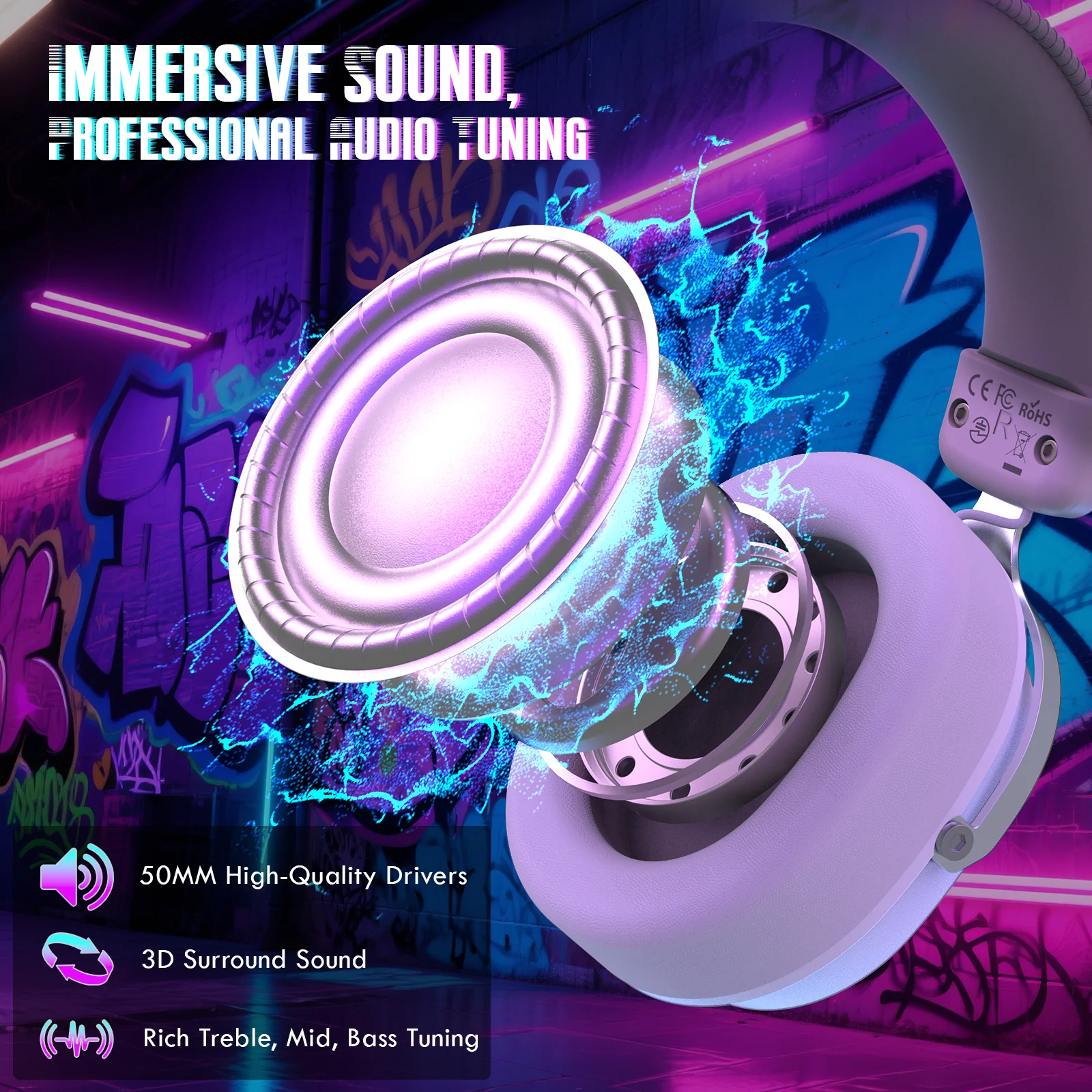 ATTACK SHARK L30PRO Wireless Gaming Headset - Image 4