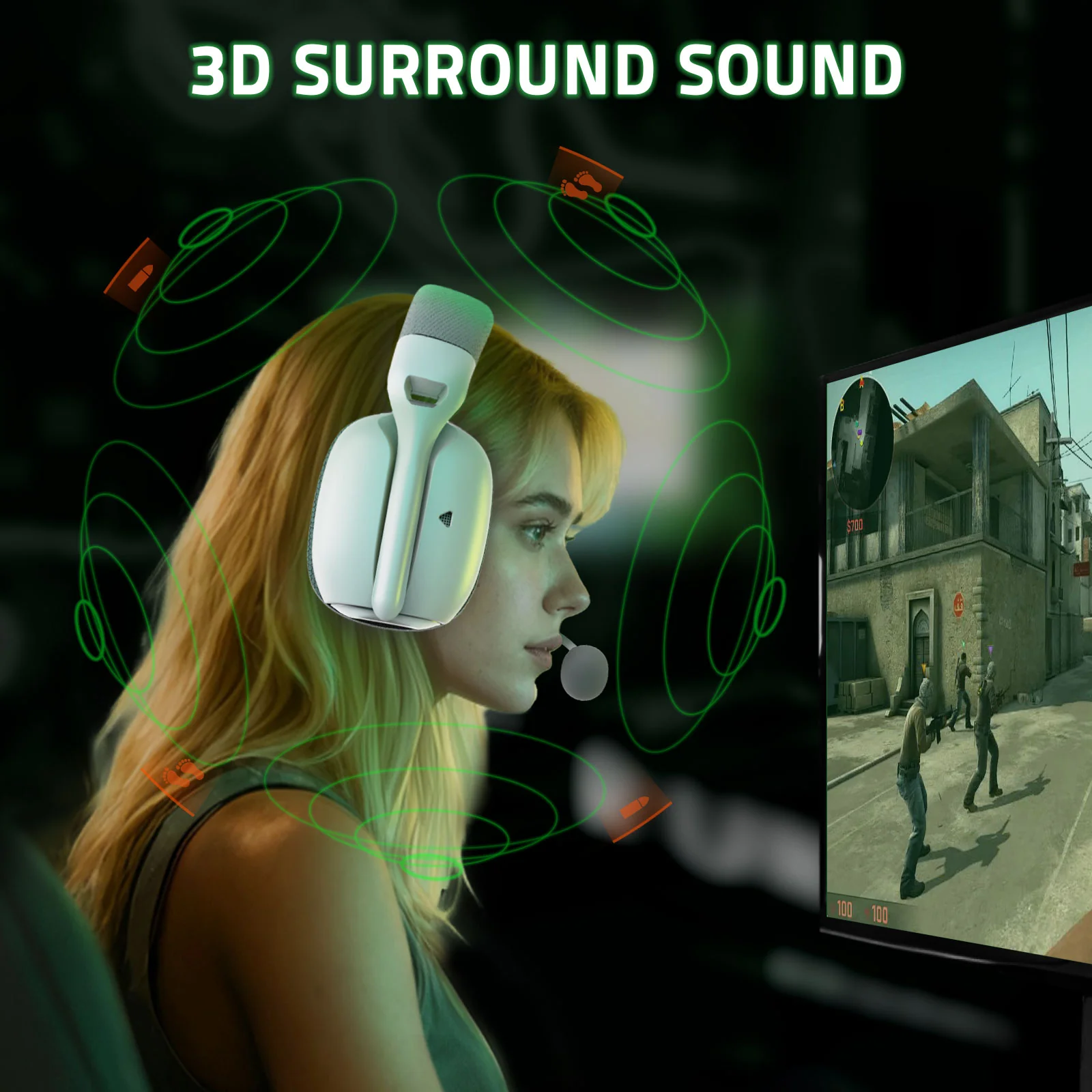 ATTACK SHARK L80PRO Wireless Gaming Headset - Image 14