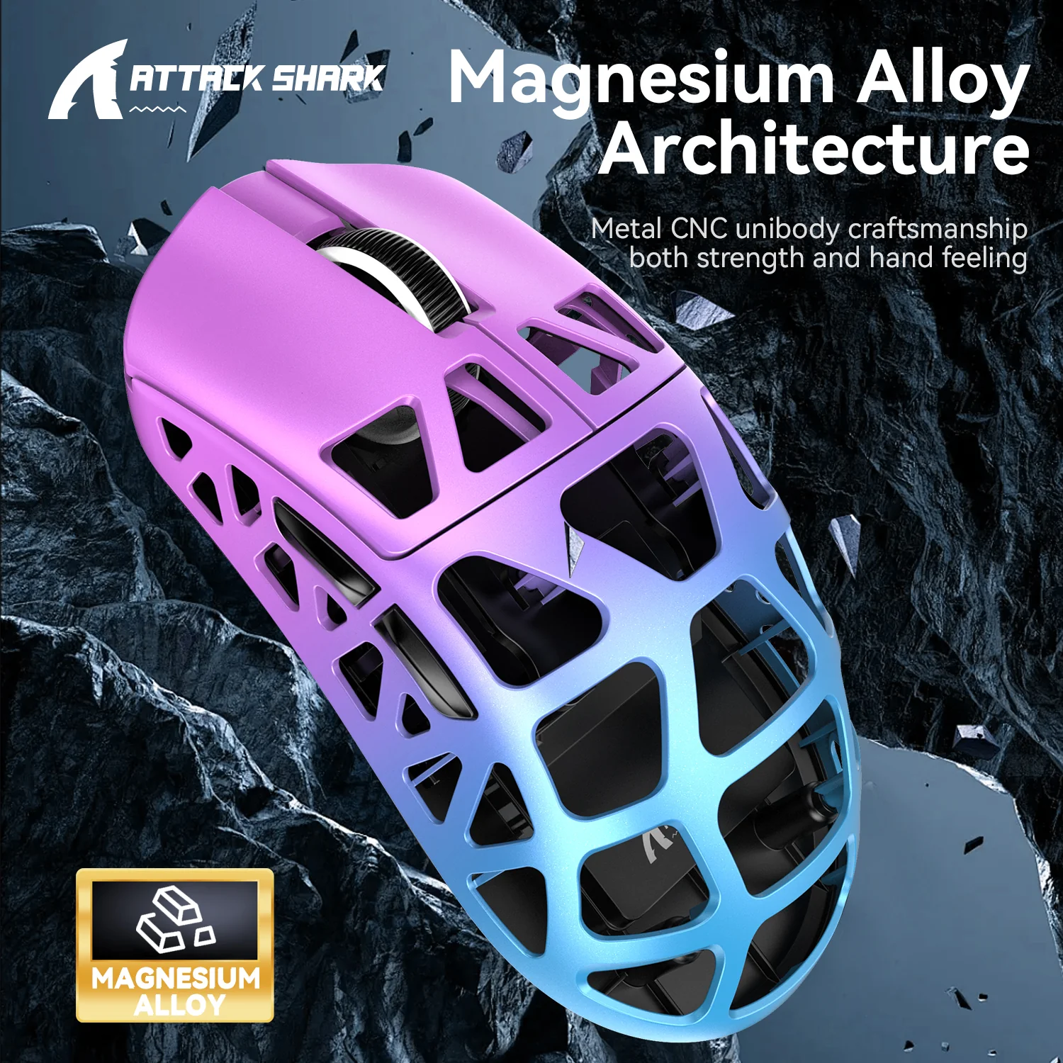 ATTACK SHARK R3 Magnesium Alloy Gaming Mouse 8K - Image 7