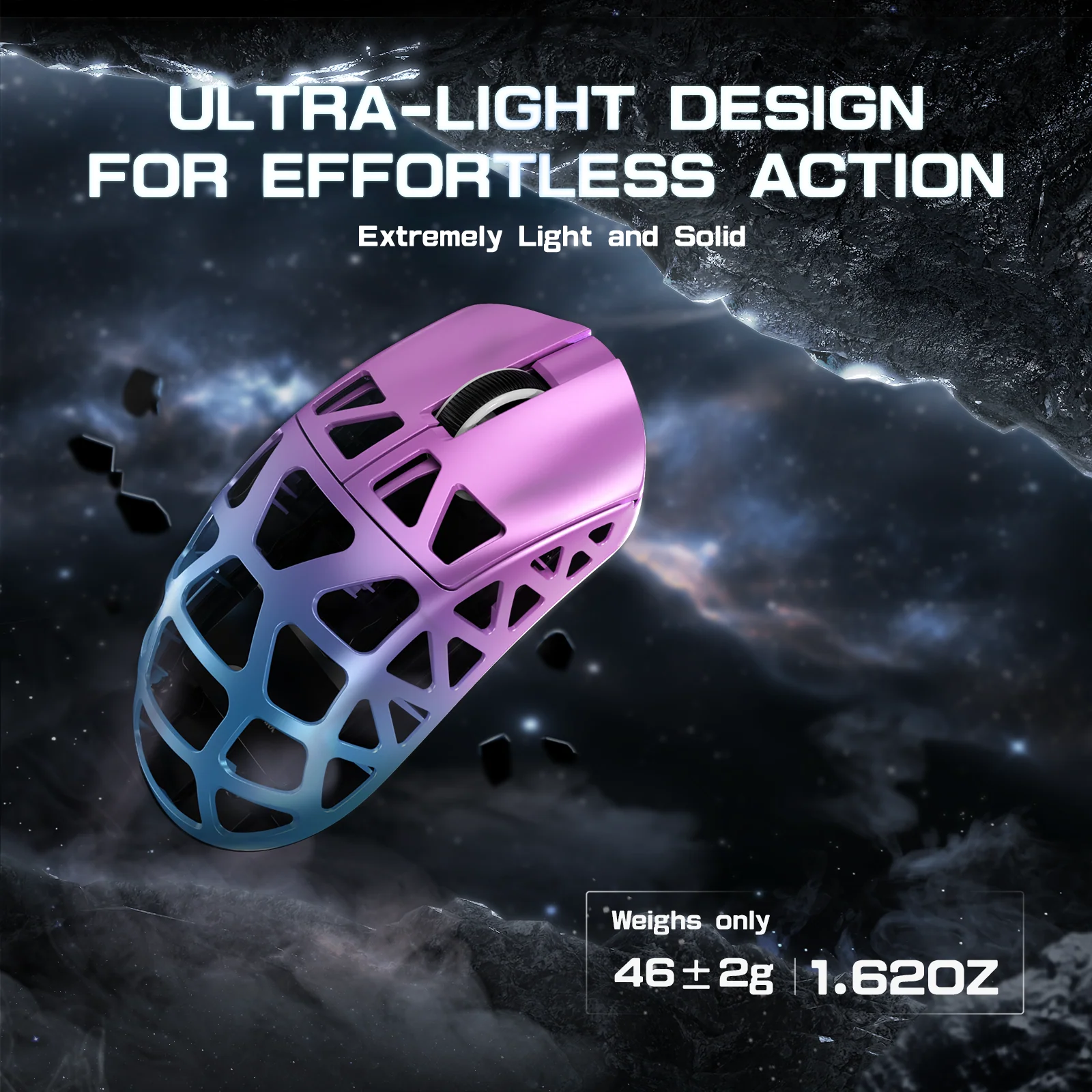 ATTACK SHARK R3 Magnesium Alloy Gaming Mouse 8K with C06 Coiled Cable - Image 35