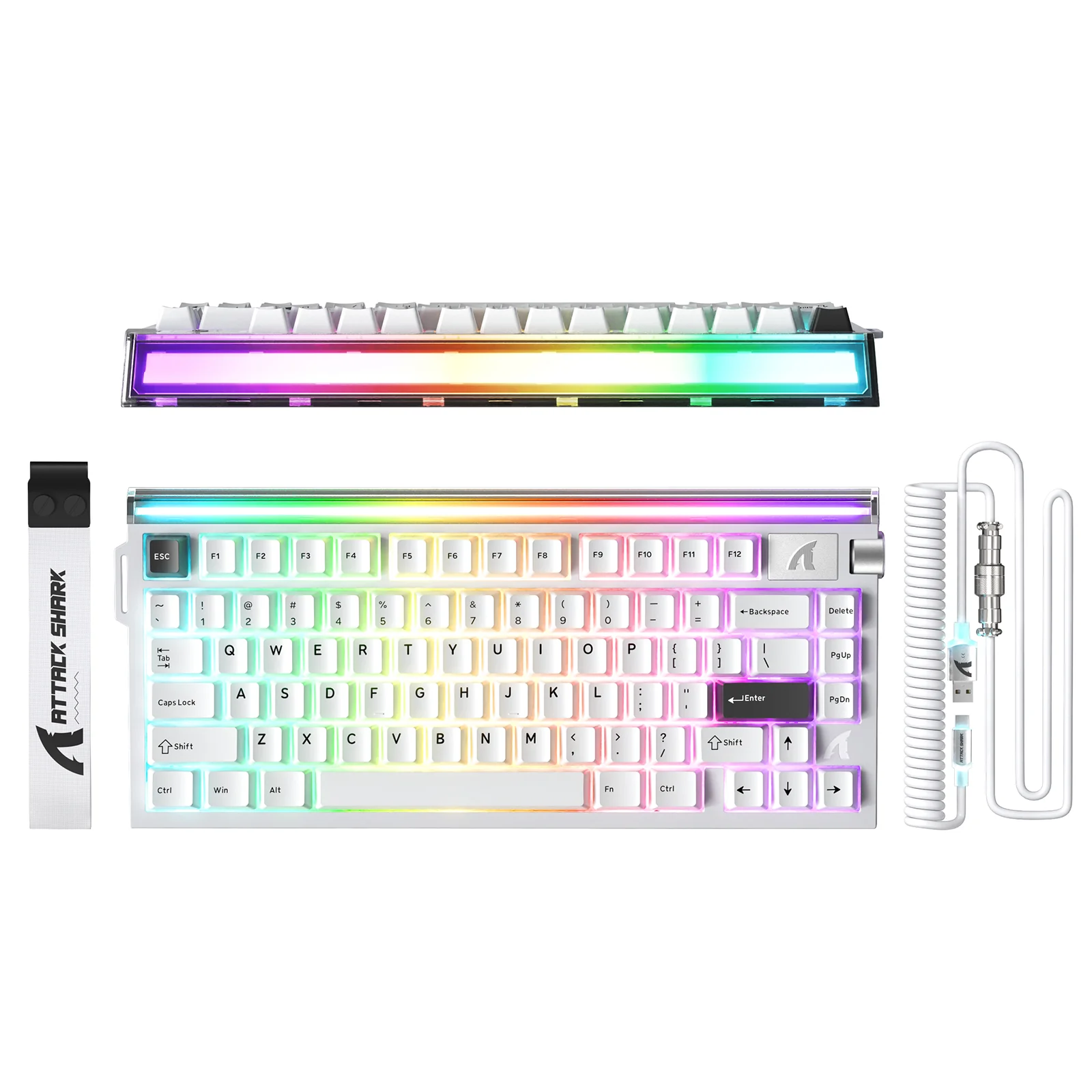 ATTACK SHARK R85 HE Rapid Trigger Keyboard with C01ULTRA LED Cable - Image 28