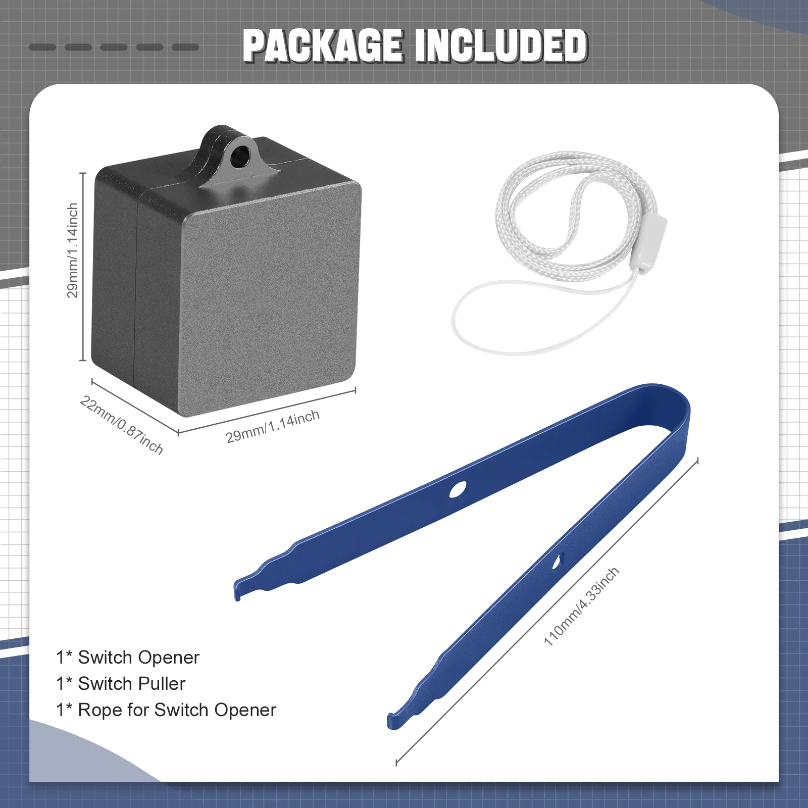 ATTACK SHARK Switch Opener Kit with Switch Puller - Image 35