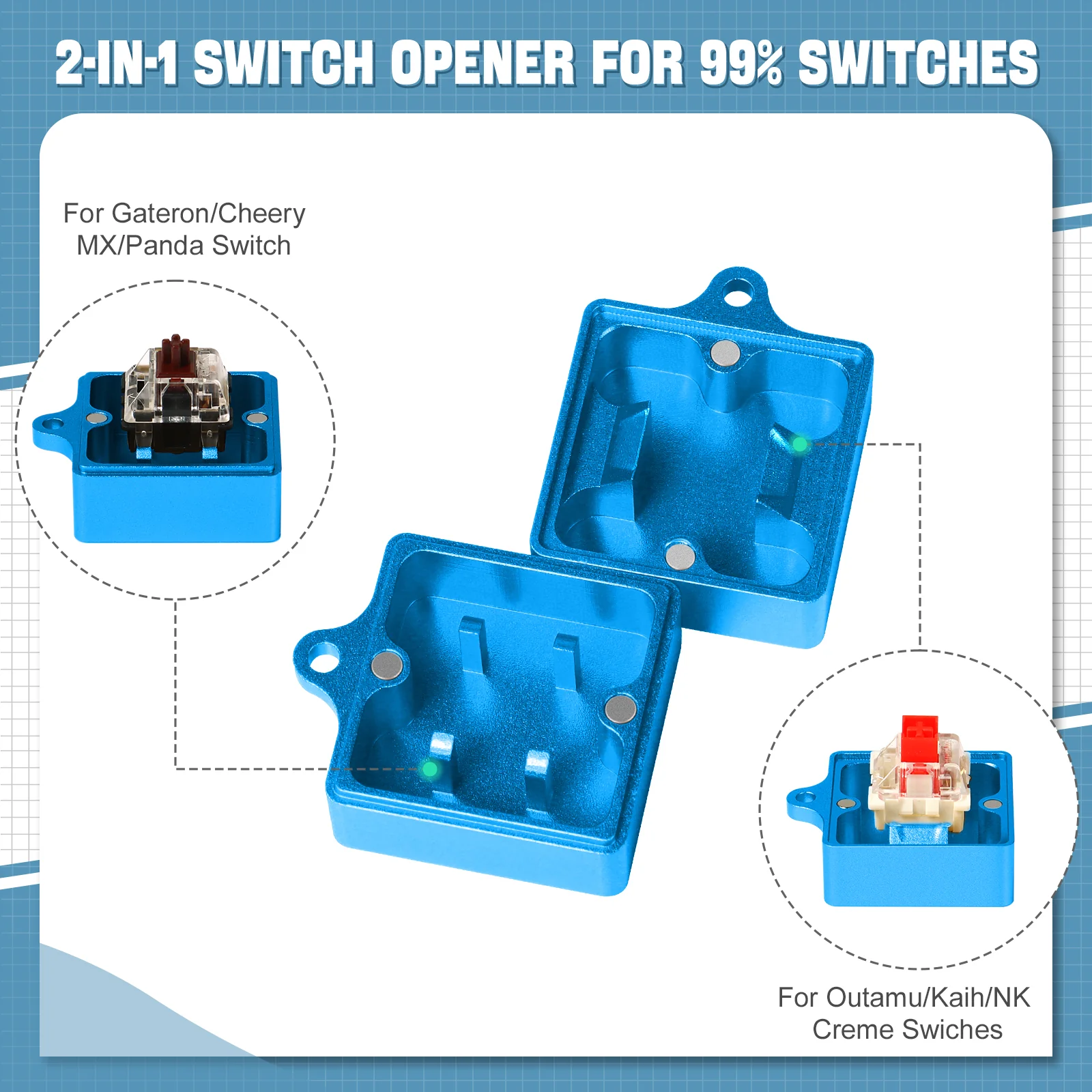 ATTACK SHARK Switch Opener Kit with Switch Puller - Image 48