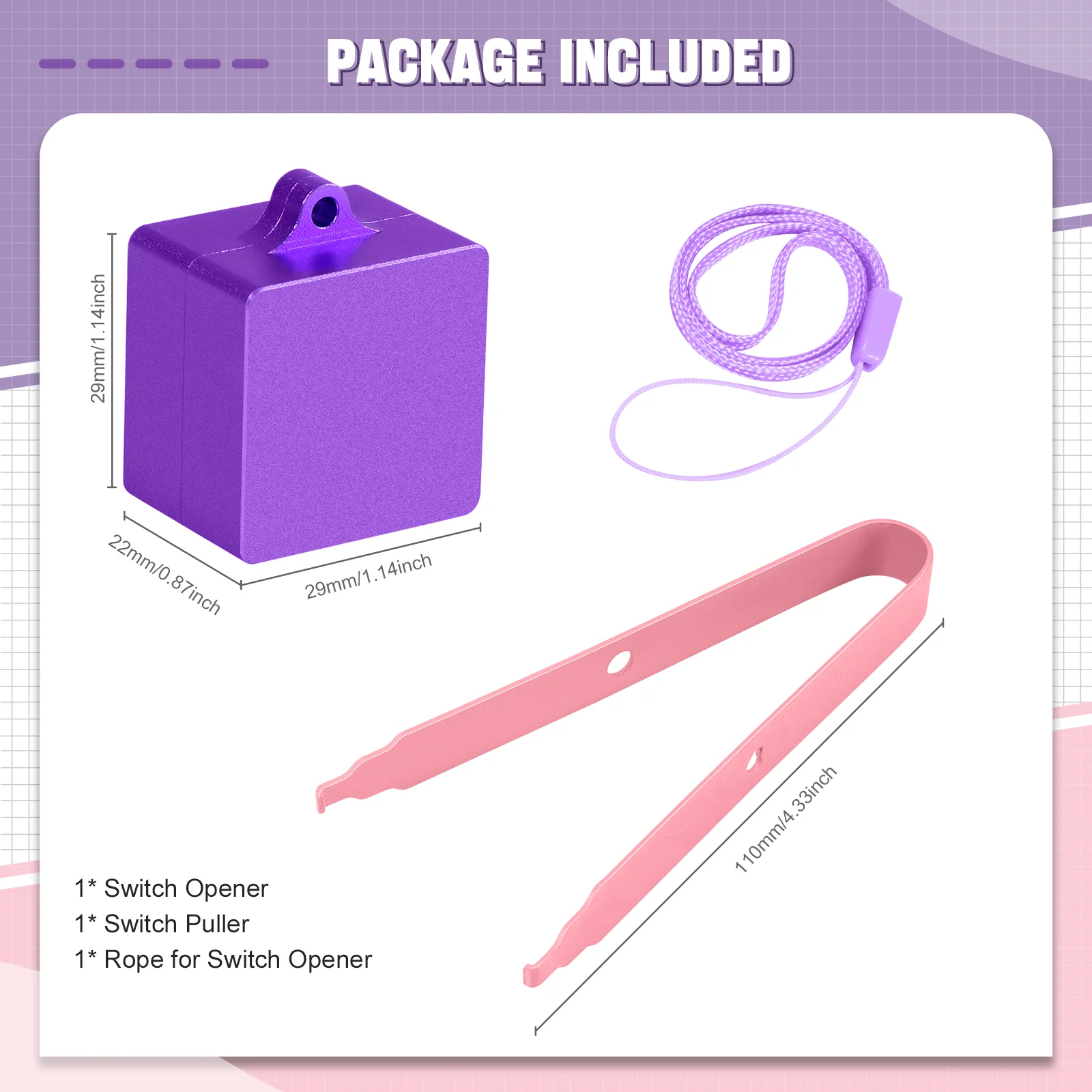 ATTACK SHARK Switch Opener Kit with Switch Puller - Image 71