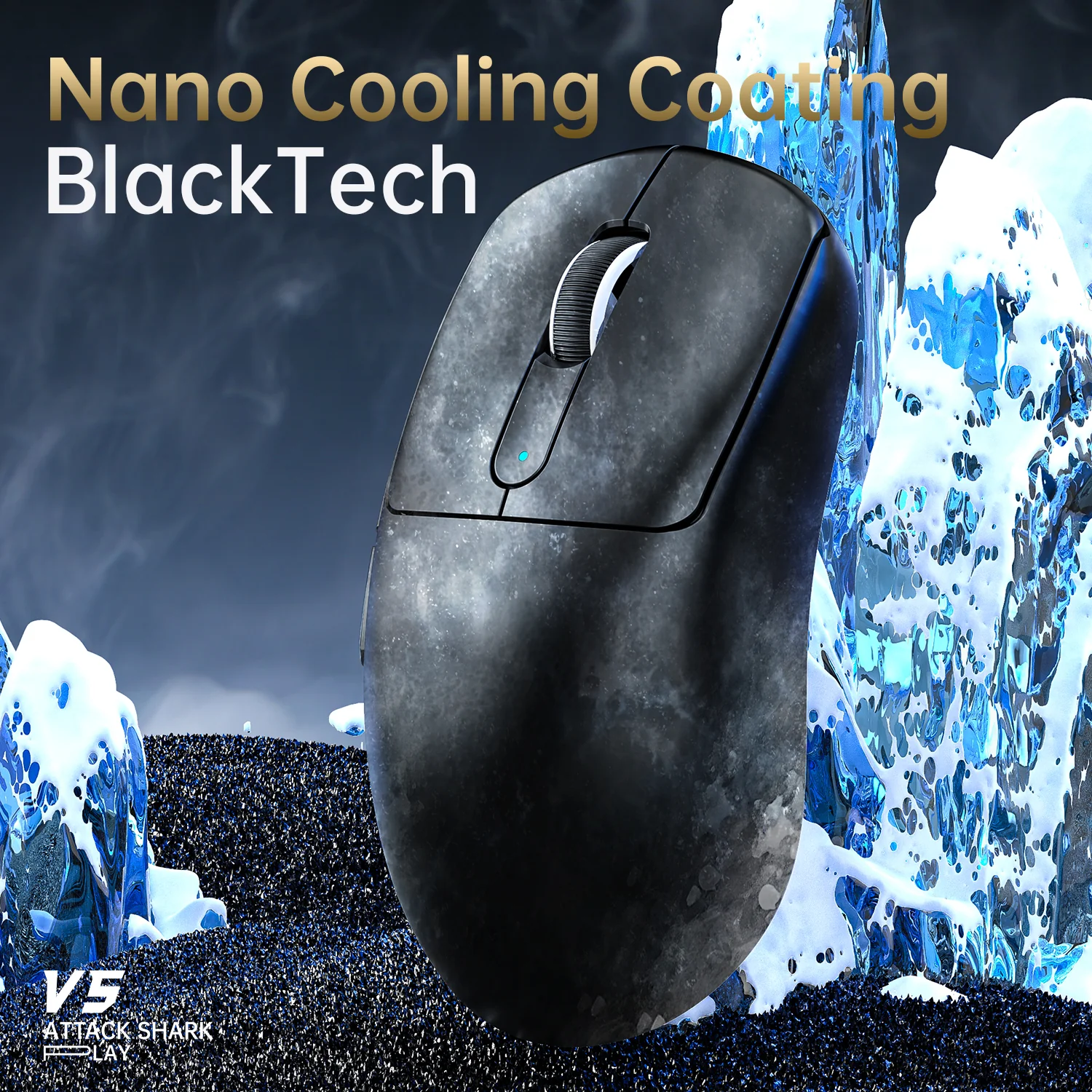ATTACK SHARK V5 Ultra-Light Tri-Mode Gaming Mouse - Image 5