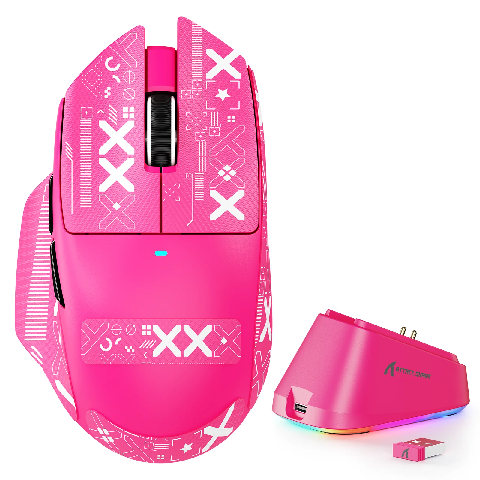 ATTACK SHARK V6 Ultra-Light Tri-Mode Gaming Mouse - Image 17
