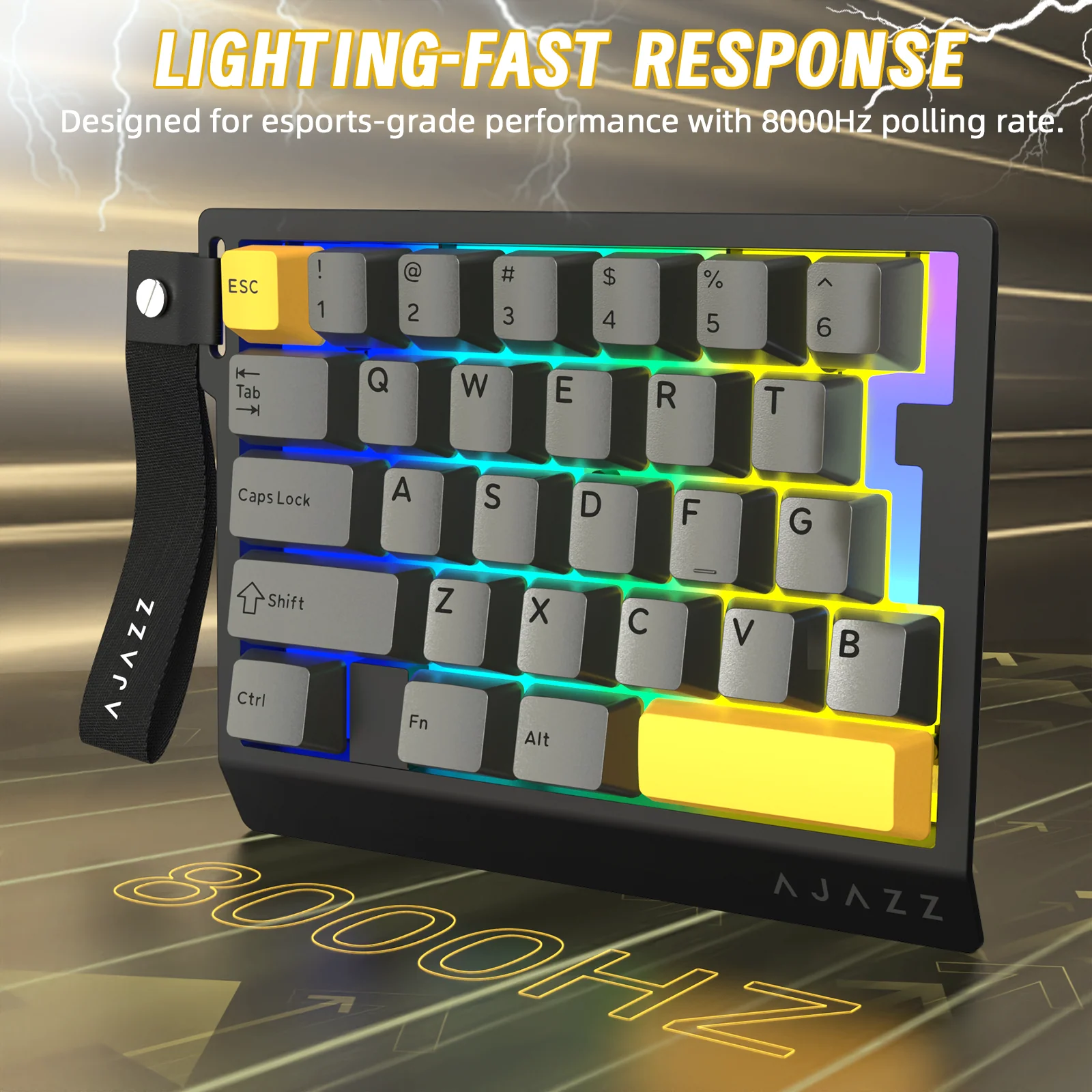 ATTACK SHARK X AJAZZ AK029 Wired One-Handed Gaming Keyboard - Image 13