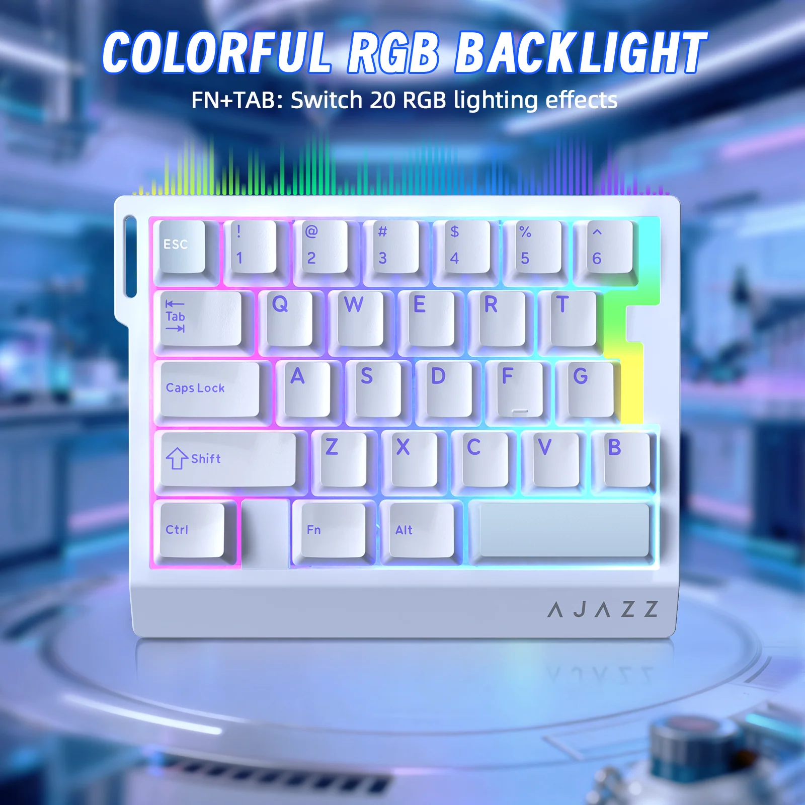 ATTACK SHARK X AJAZZ AK029 Wired One-Handed Gaming Keyboard - Image 6