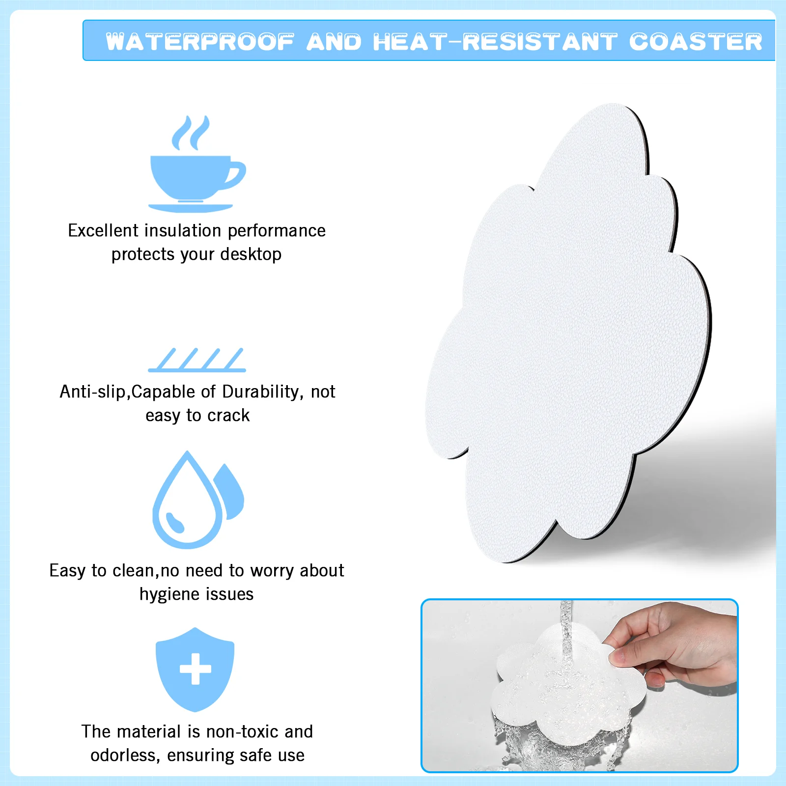 ATTACK SHARK X MAMBASNAKE Cloud Mouse Wrist Rest - Image 7