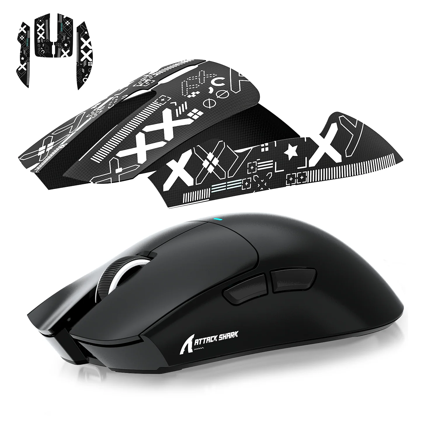 ATTACK SHARK X11 Gaming Mouse Grip Tape - Image 9