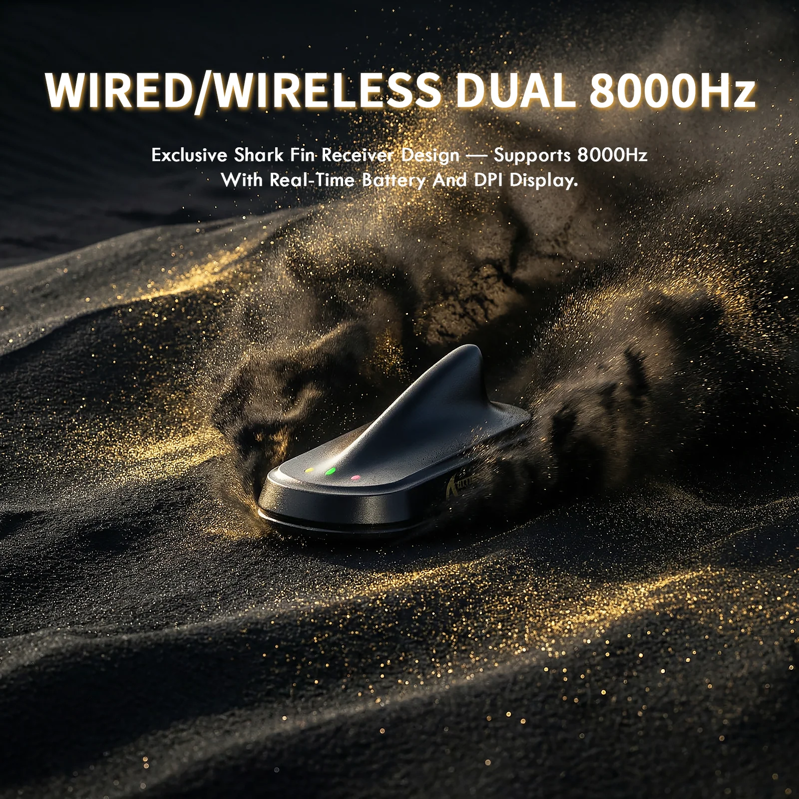 ATTACK SHARK X11 ULTRA Carbon Fiber Wireless Gaming Mouse With C06 Ultra LED Cable - Image 6