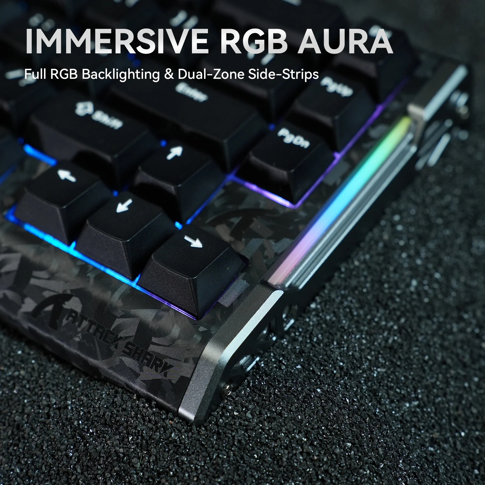 ATTACK SHARK R68 HE & X11 ULTRA Carbon Fiber Gaming Bundle - Image 4