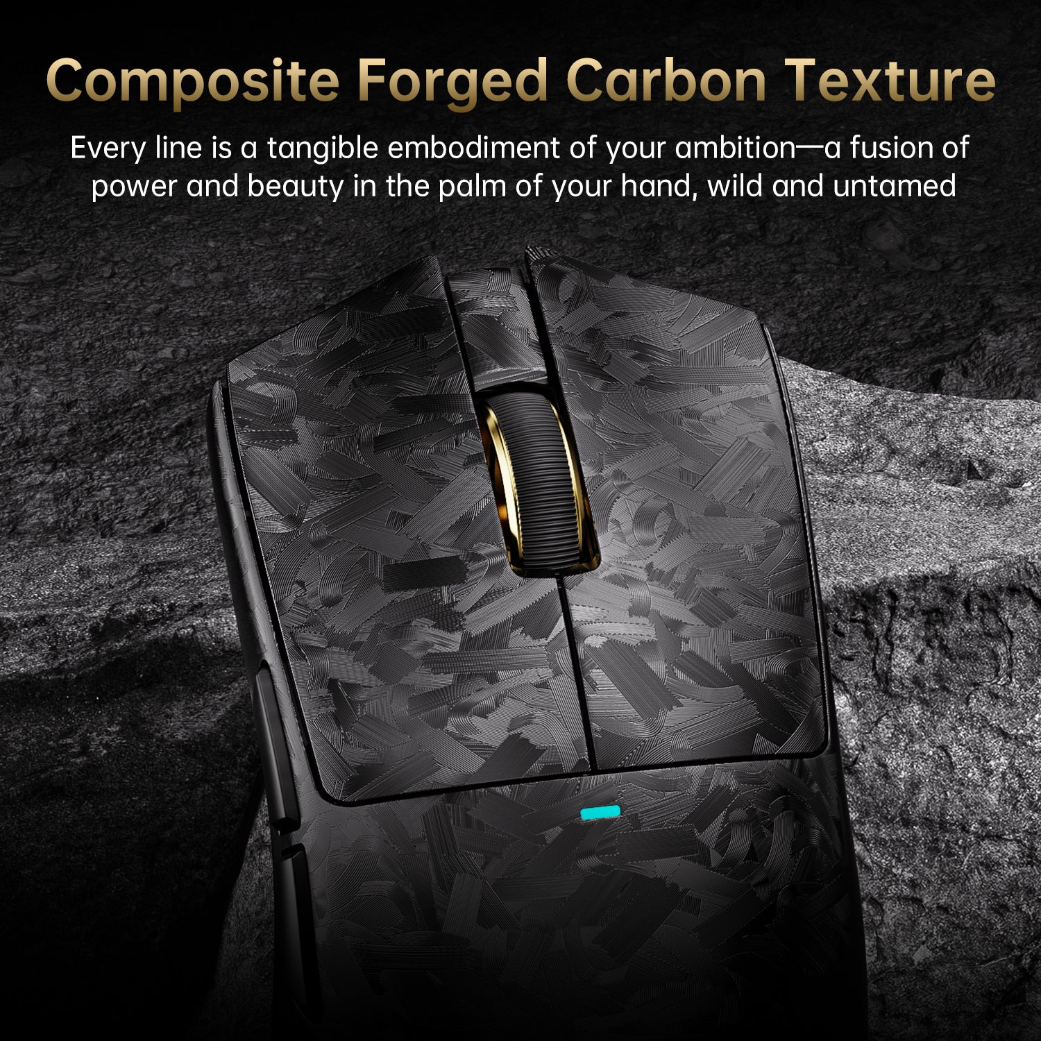ATTACK SHARK X11 ULTRA Carbon Fiber Wireless 8K PAW3950MAX Gaming Mouse - Image 14