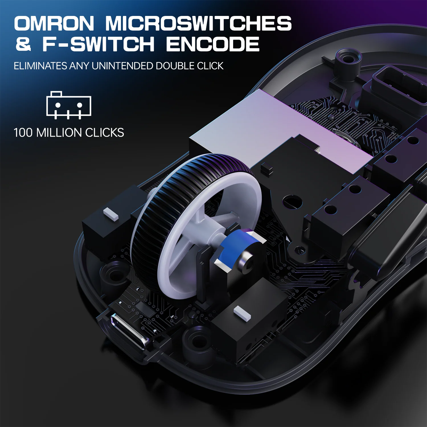 ATTACK SHARK X3MAX PAW3950 Wireless Gaming Mouse with C06 Mouse Coiled Cable - Image 14