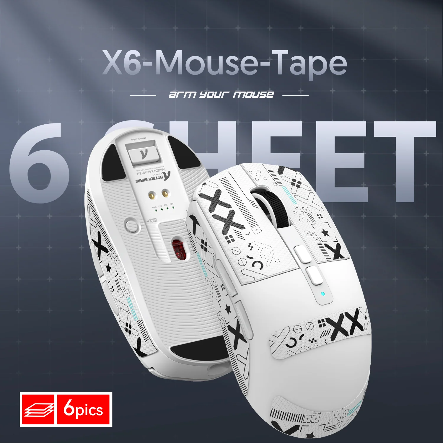 ATTACK SHARK X6 Grip Tape - Image 7
