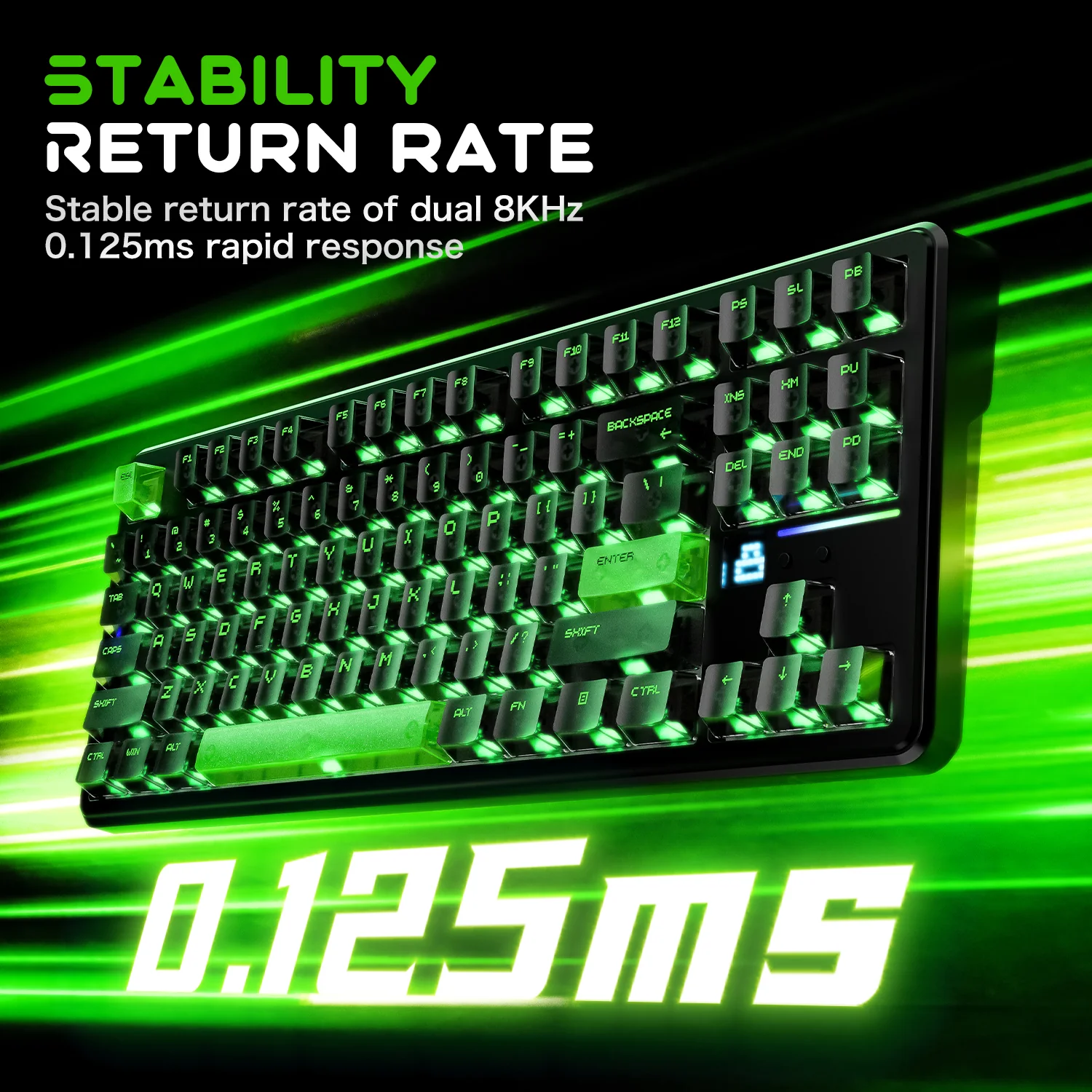 ATTACK SHARK X87 ULTRA Wireless Mechanical Keyboard With 8K Wireless Receiver - Image 5
