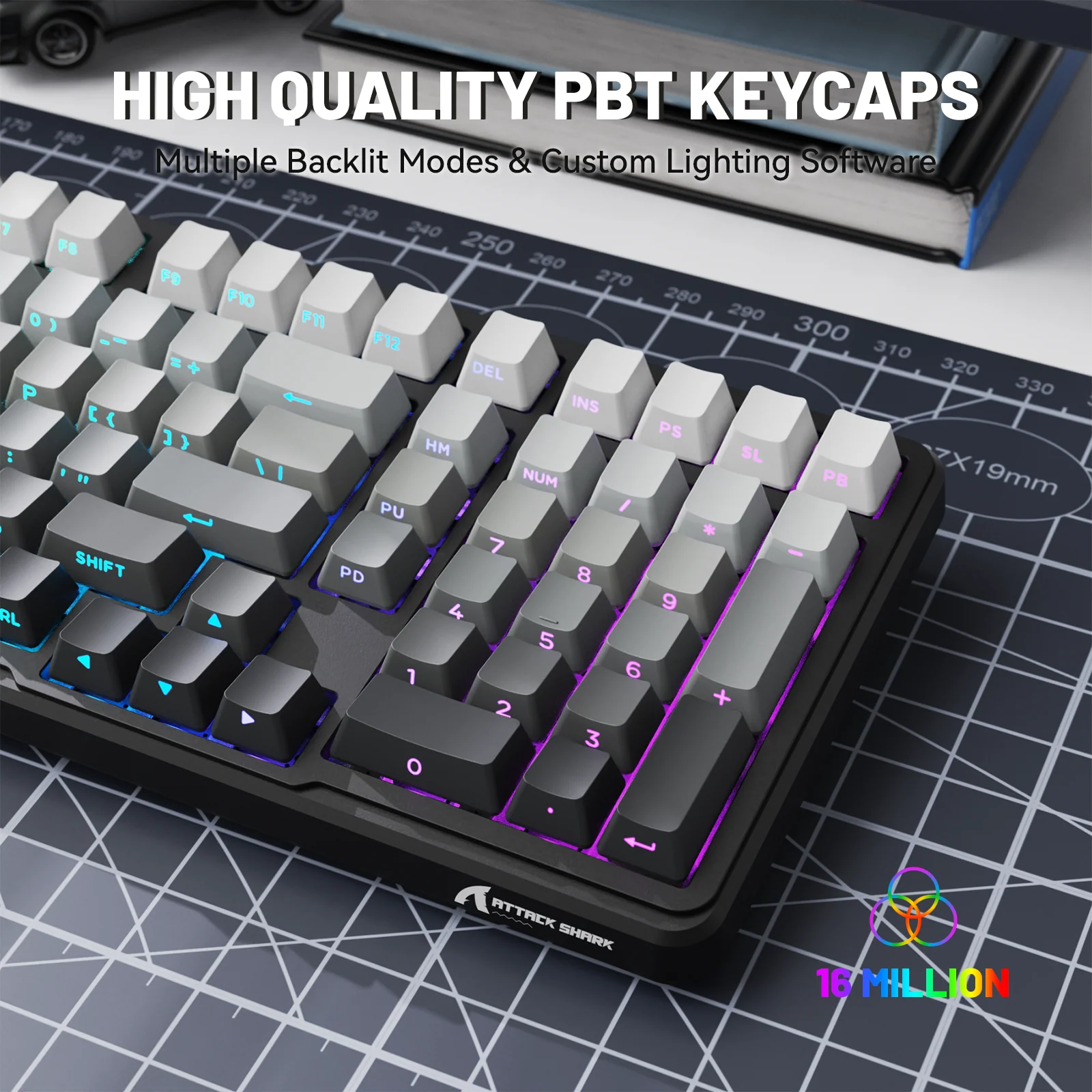 ATTACK SHARK X98 Full-size Wireless Mechanical Keyboard - Image 25