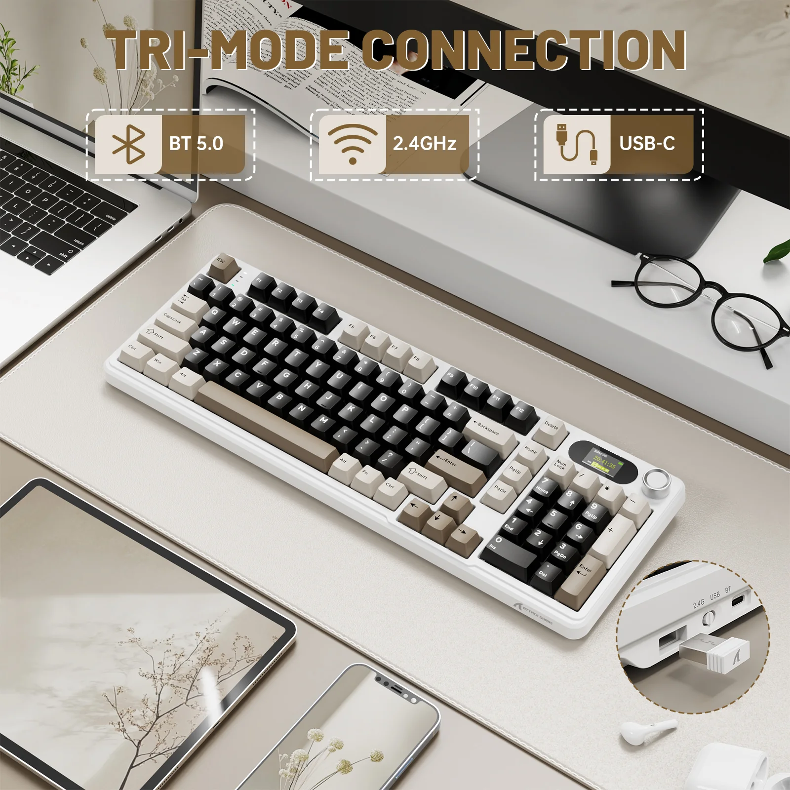 ATTACK SHARK X98PRO Wireless Gaming Keyboard - Image 12