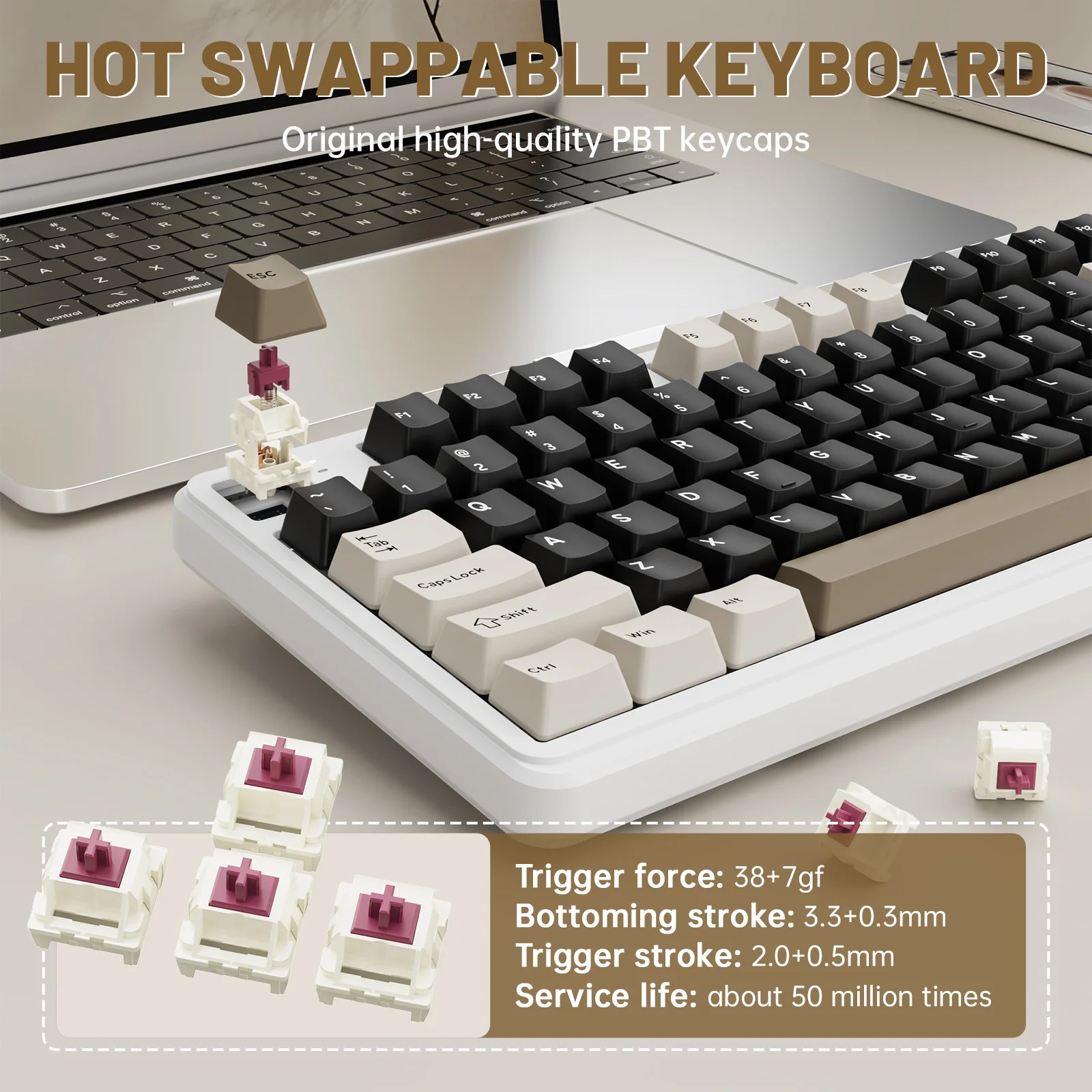 ATTACK SHARK X98PRO Wireless Gaming Keyboard - Image 14