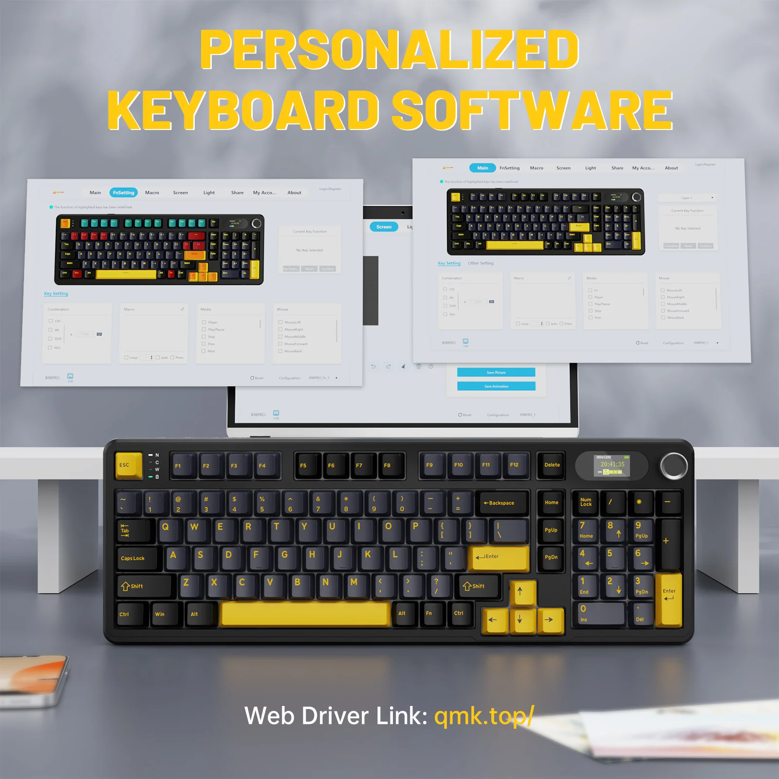 ATTACK SHARK X98PRO Wireless Gaming Keyboard - Image 24