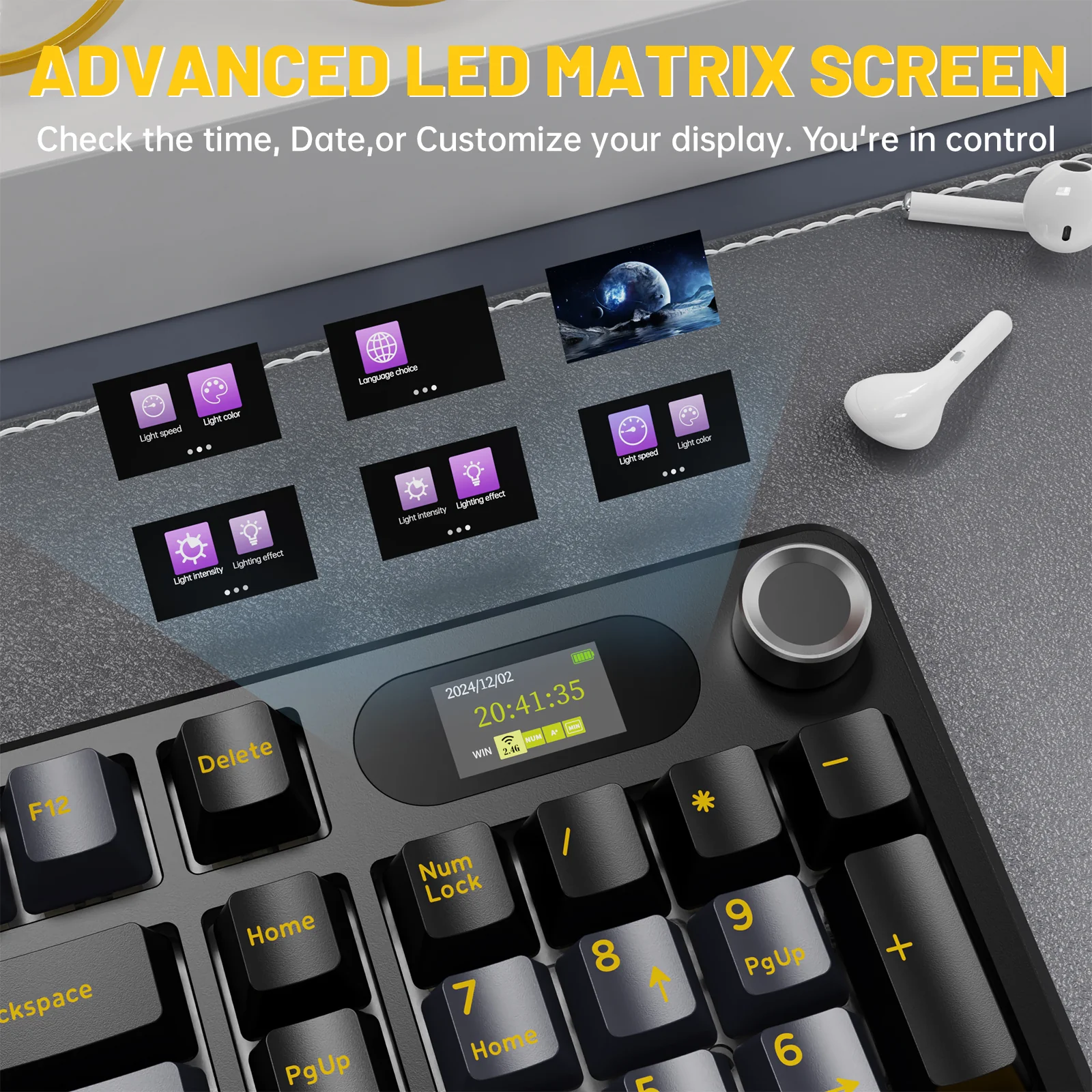 ATTACK SHARK X98PRO Wireless Gaming Keyboard - Image 25