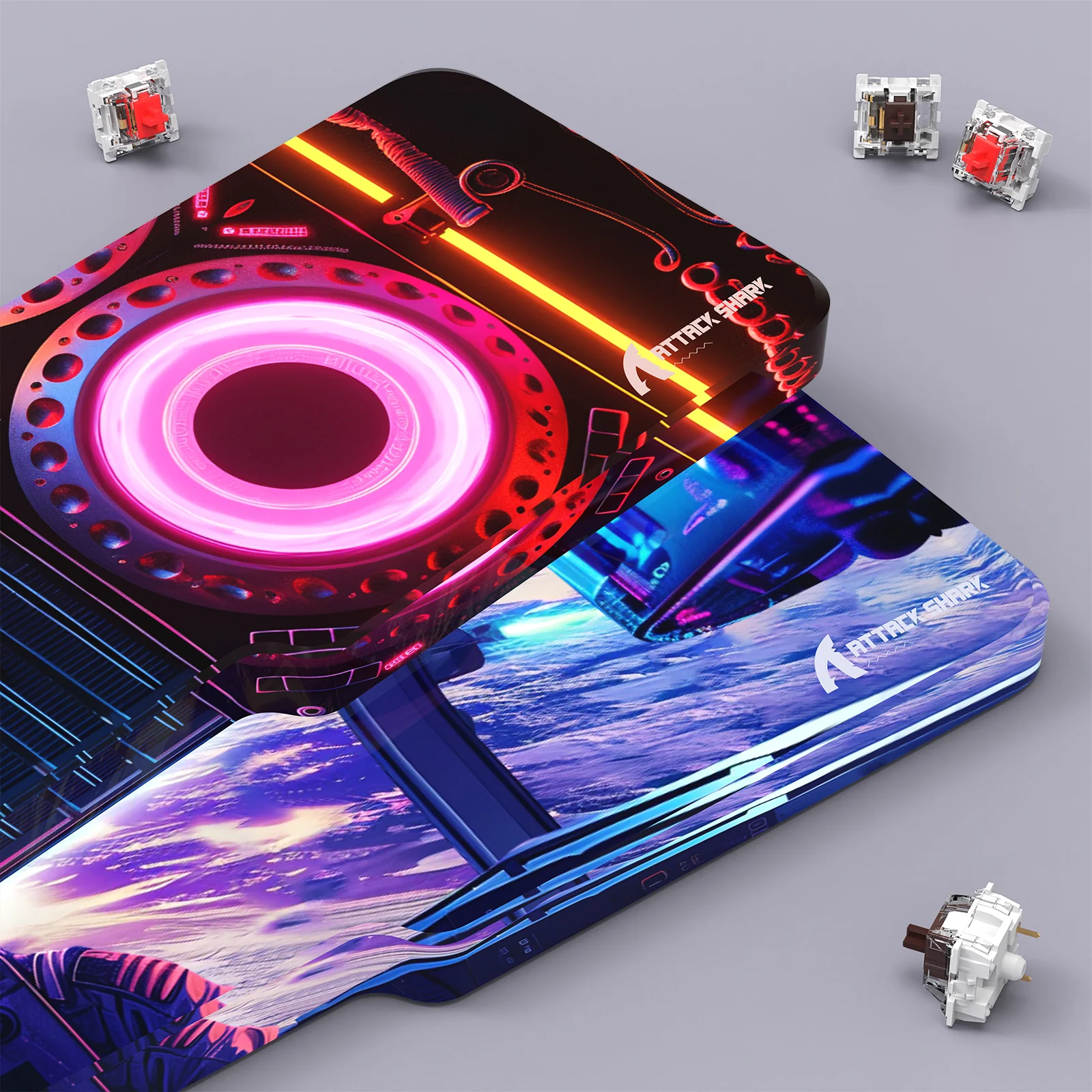 ATTACK SHARK Acrylic Wrist Rest with Pattern - Image 19