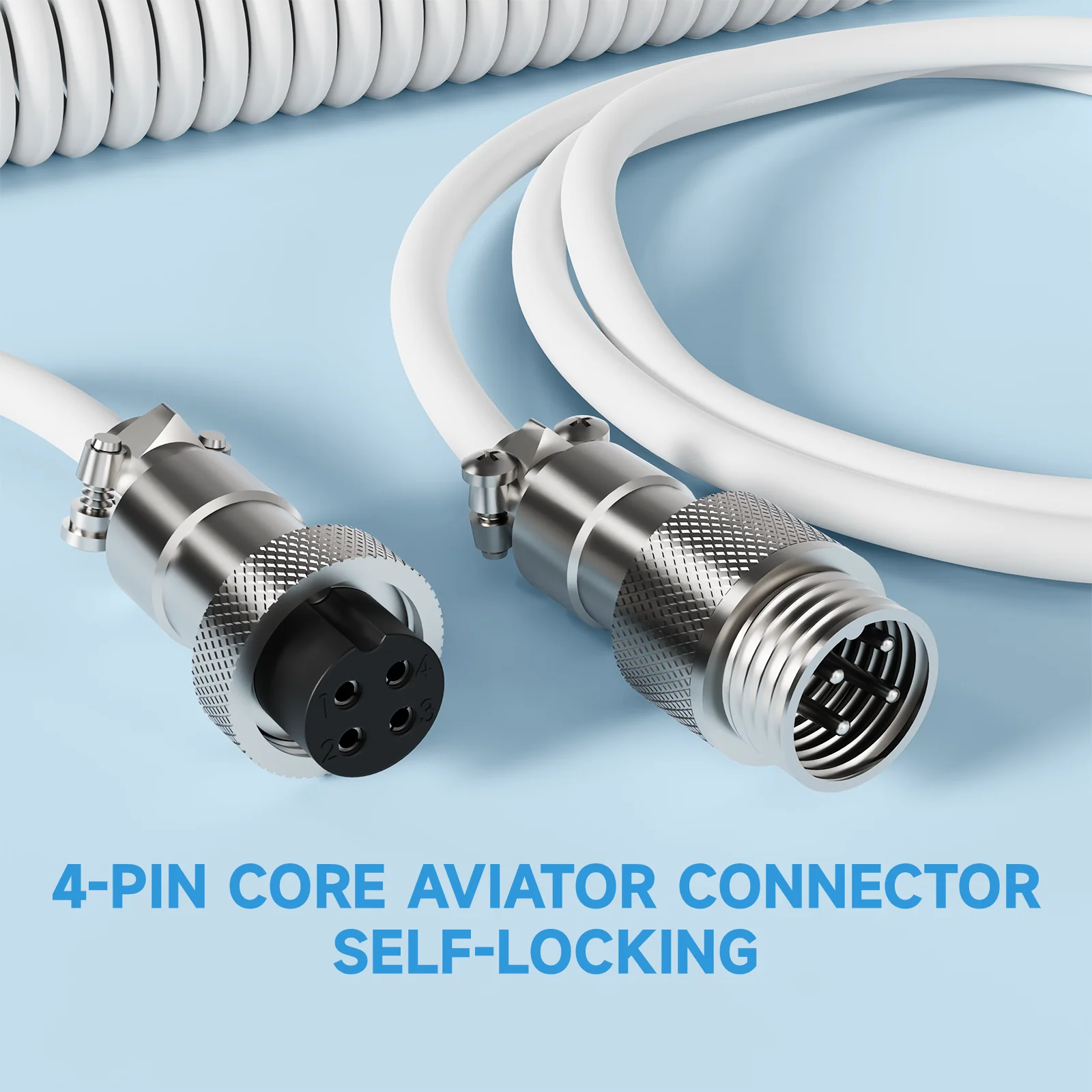 ATTACK SHARK C01Ultra Custom Aviator Cable for 8KHz Magnetic Keyboard - Image 6