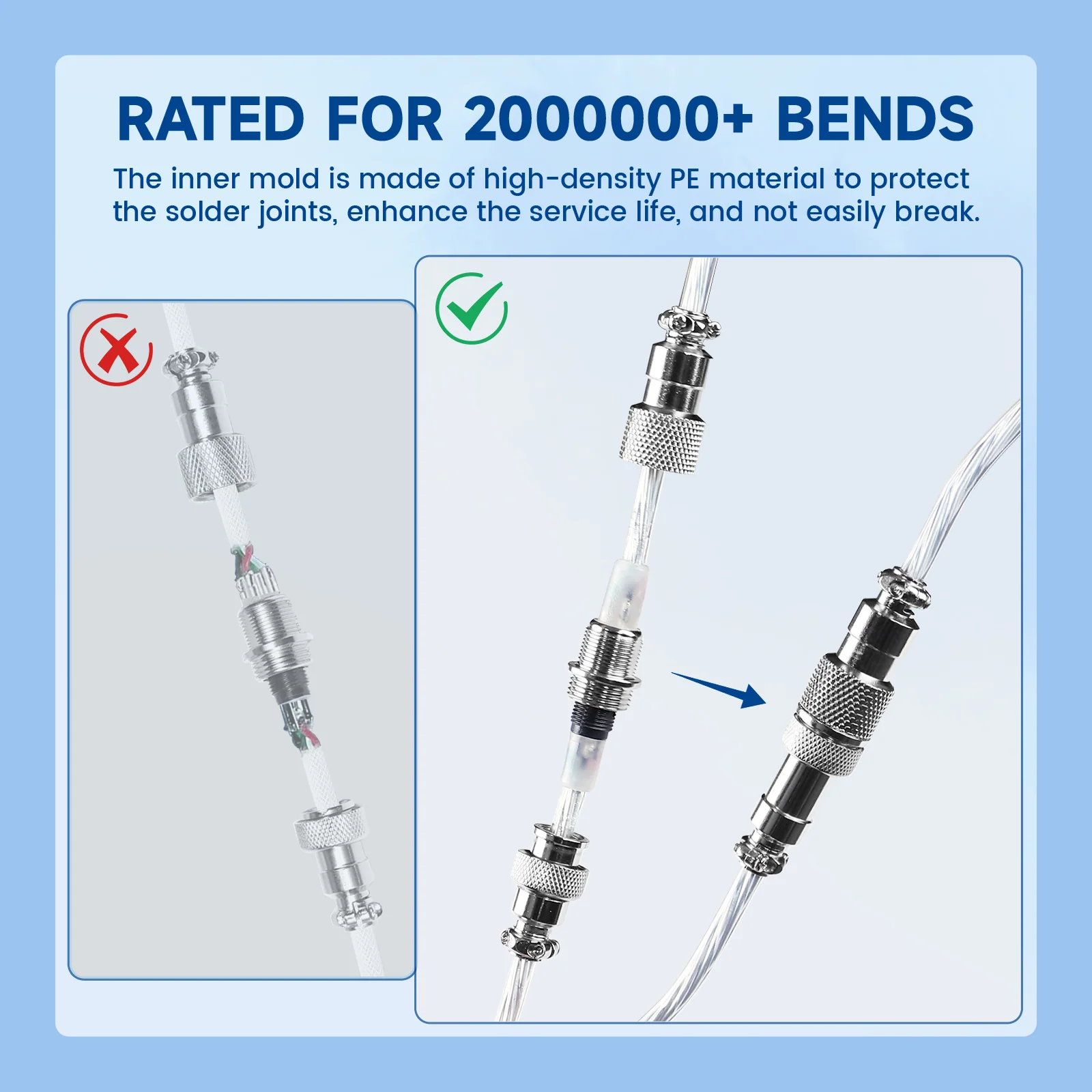 ATTACK SHARK C01Ultra Custom Aviator Cable for 8KHz Magnetic Keyboard - Image 89