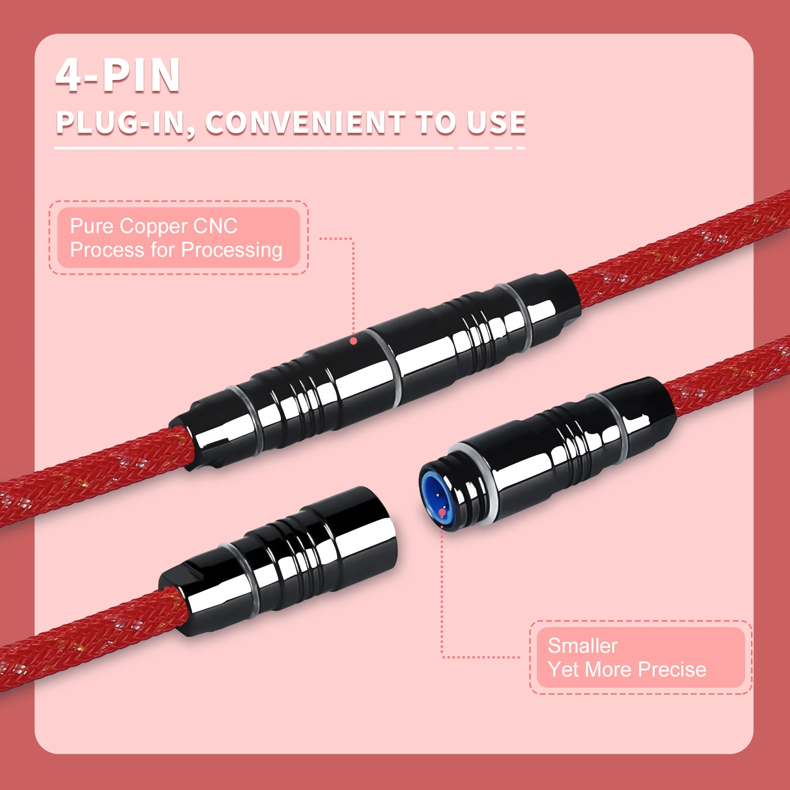 ATTACK SHARK C05 Coiled Cable - Image 28