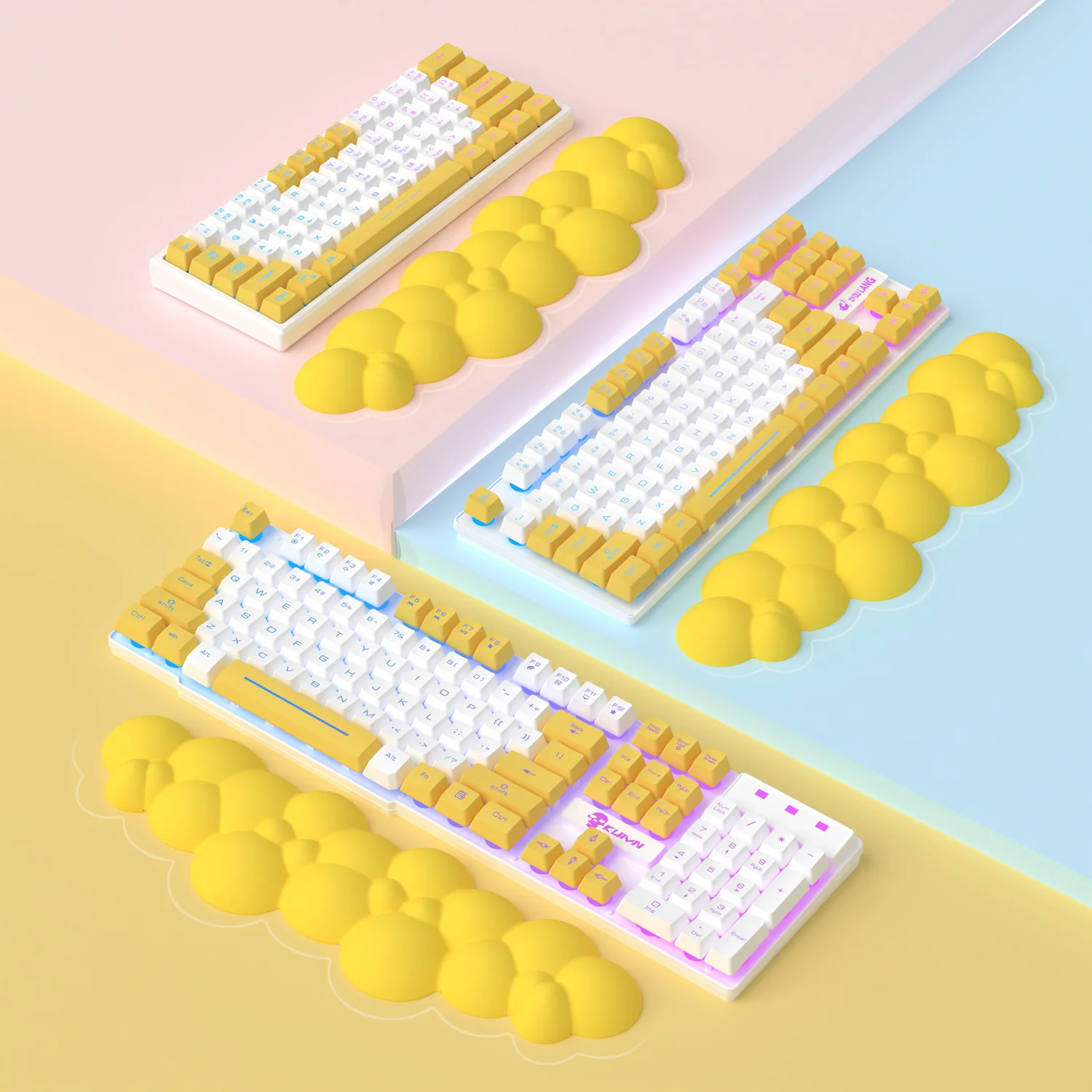 ATTACK SHARK Cloud Keyboard Wrist Rest - Image 116