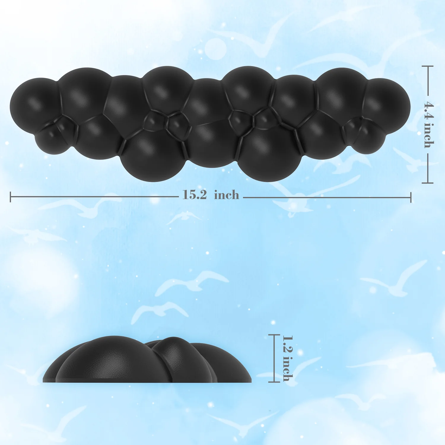 ATTACK SHARK Cloud Keyboard Wrist Rest - Image 17