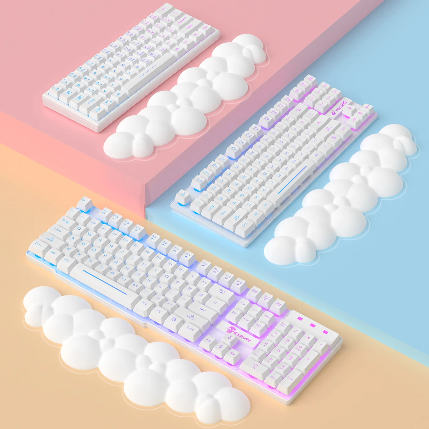 ATTACK SHARK Cloud Keyboard Wrist Rest - Image 9