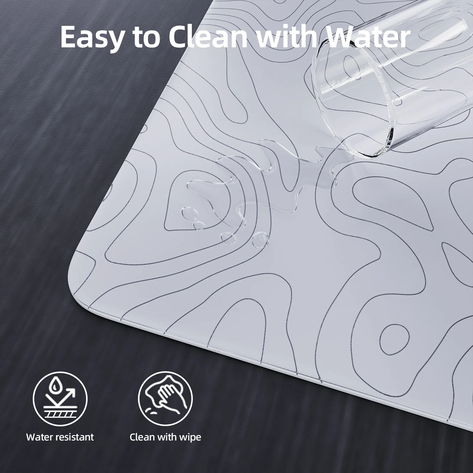 ATTACK SHARK CM05 Tempered Glass Gaming Mouse Pad - Image 14