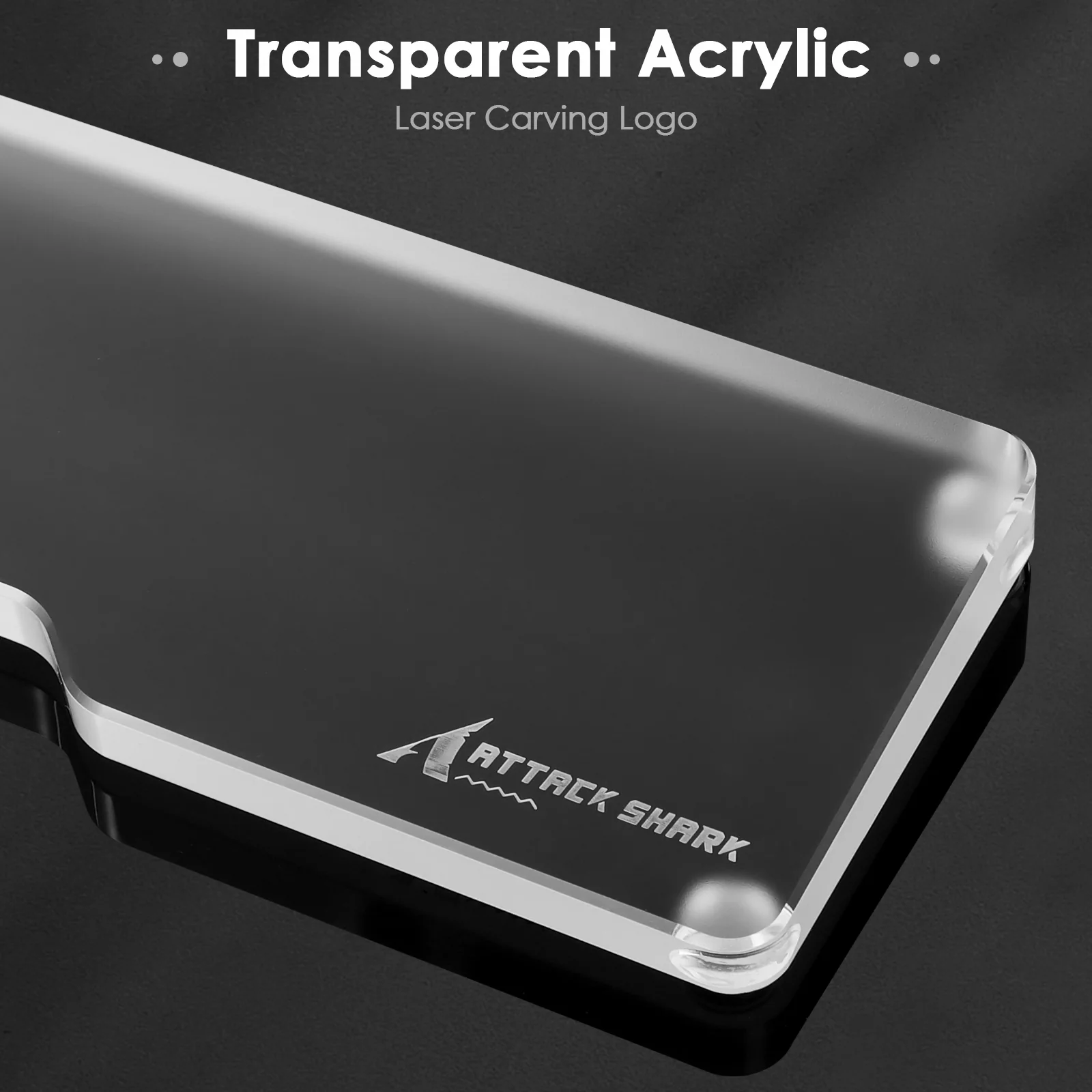 ATTACK SHARK ACRYLIC WRIST REST - Image 10