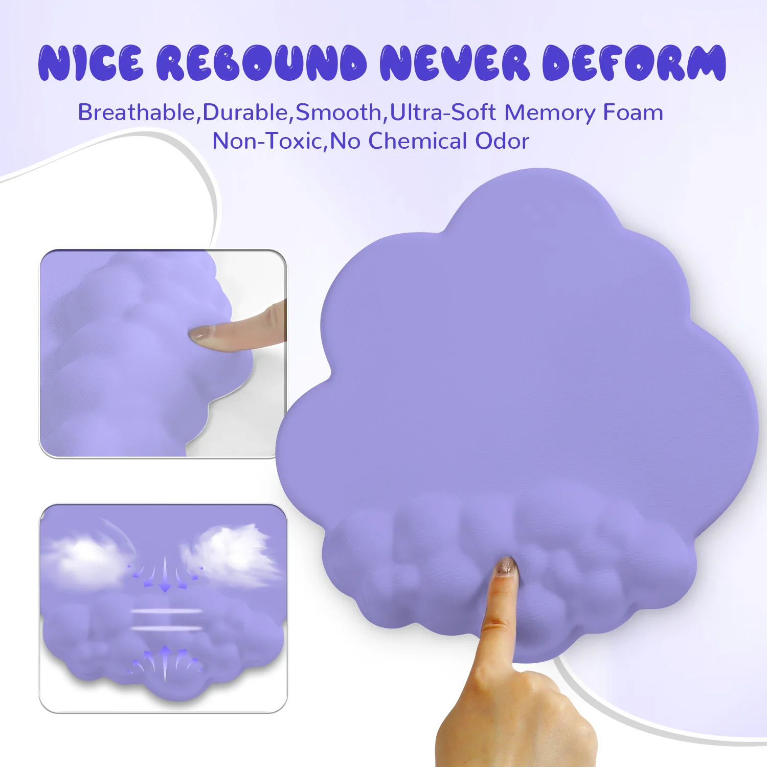 ATTACK SHARK Cloud Mouse Pad - Image 20