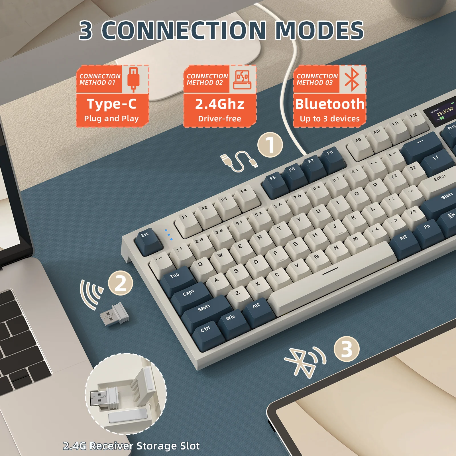 ATTACK SHARK K86 Wireless Mechanical Keyboard - Image 13