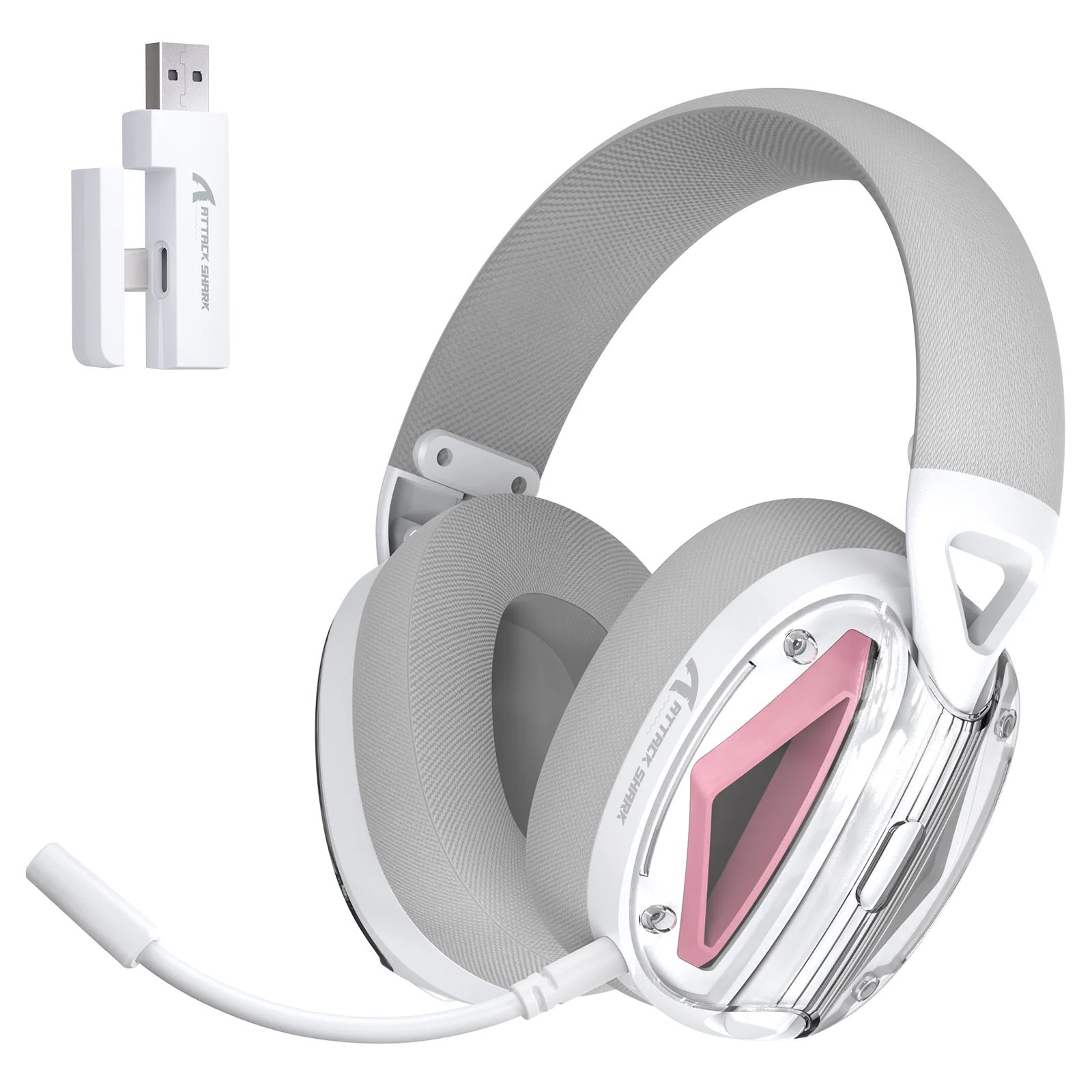 ATTACK SHARK L60 Ultra-Light Tri-Mode Gaming Headset - Image 12