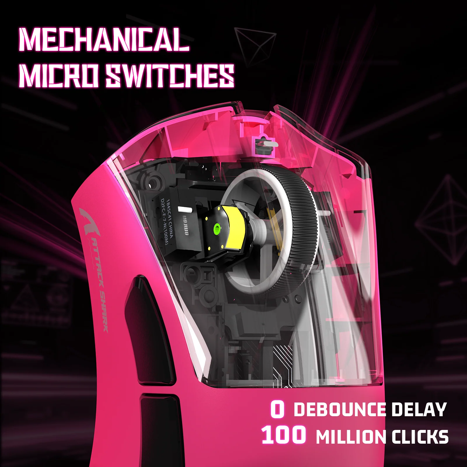 ATTACK SHARK V3 Ultra-Light Tri-Mode Gaming Mouse - Image 22